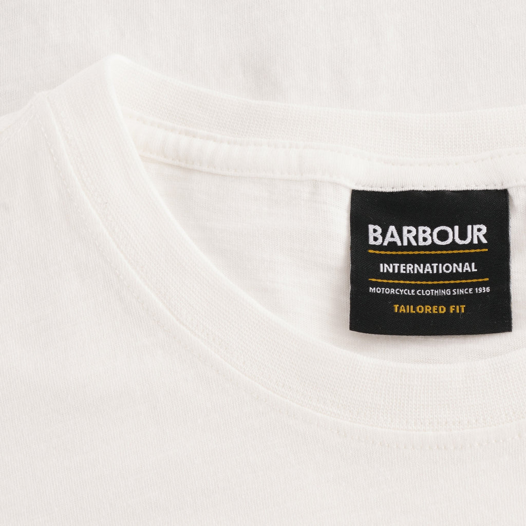 Barbour International Device T-Shirt - Whisper White