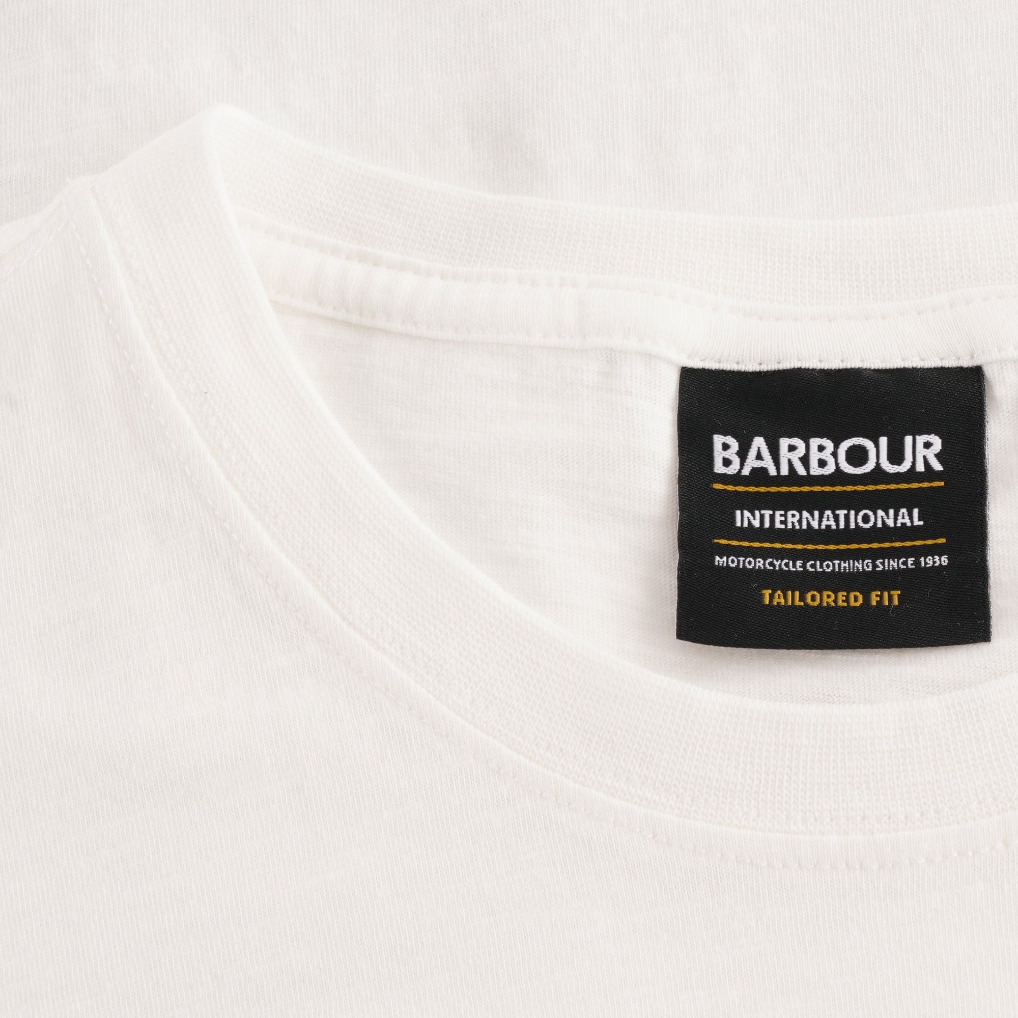 Barbour International Device T-Shirt - Whisper White