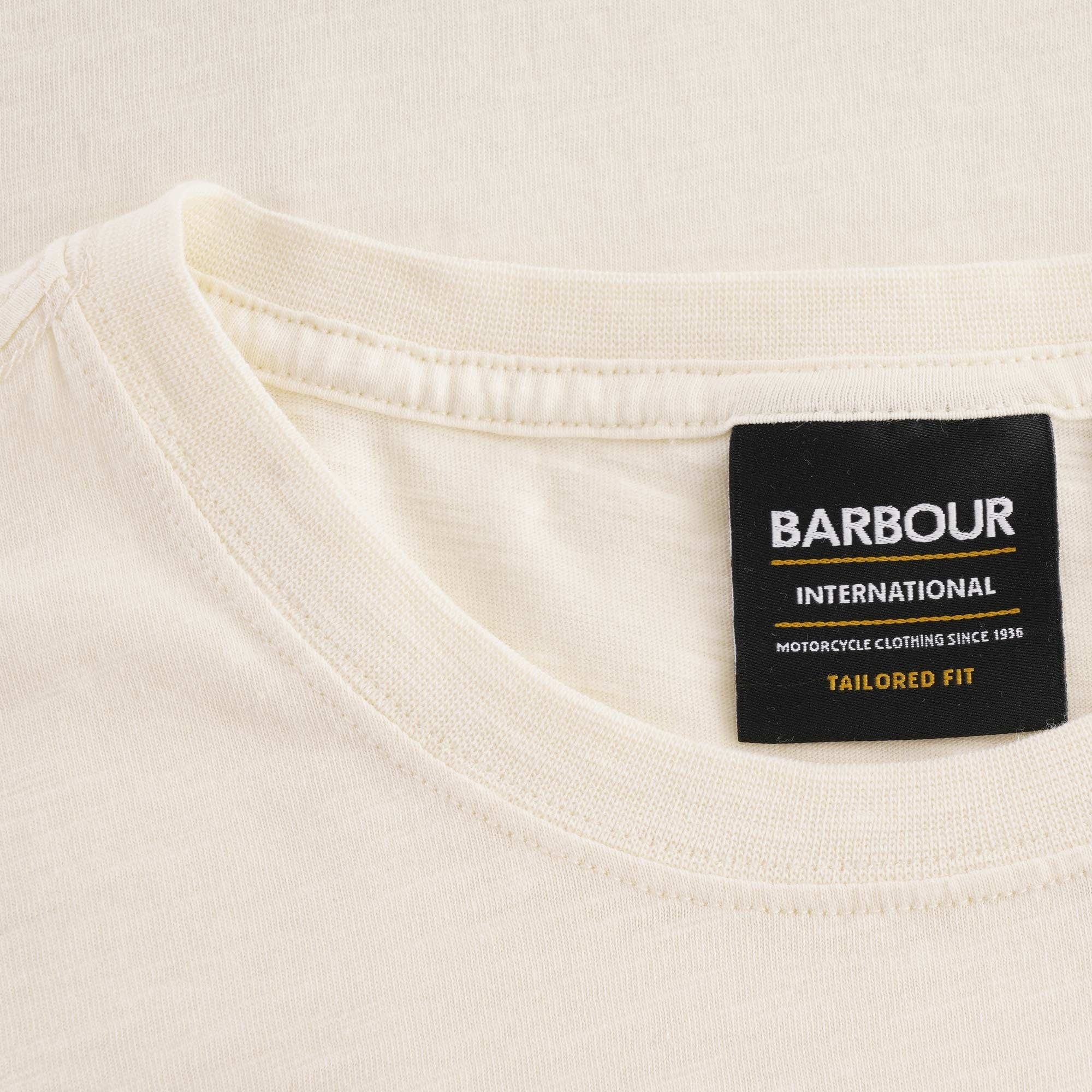 Barbour International Device T-Shirt - Light Yellow