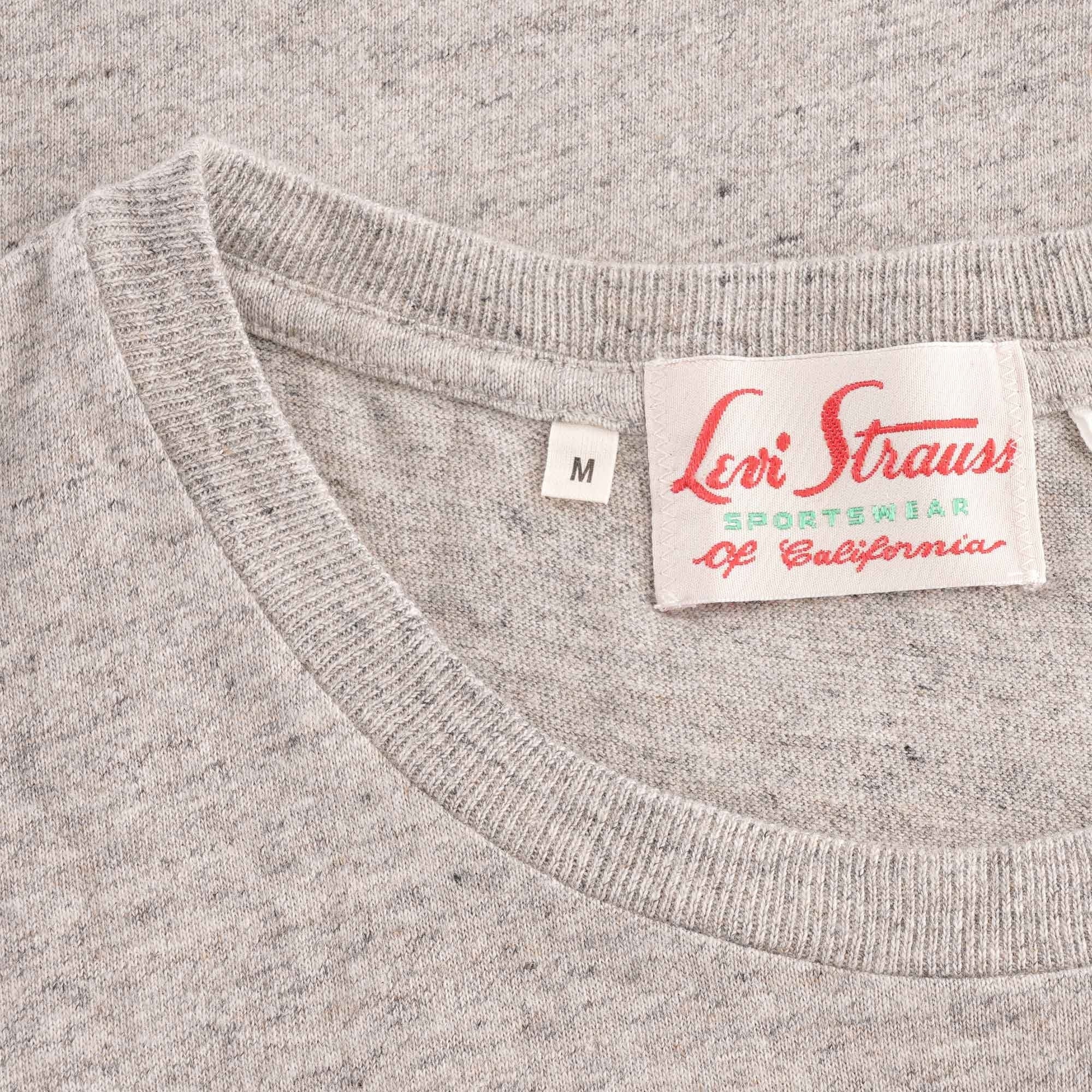 1950's Sportswear Tee - Grey Melange