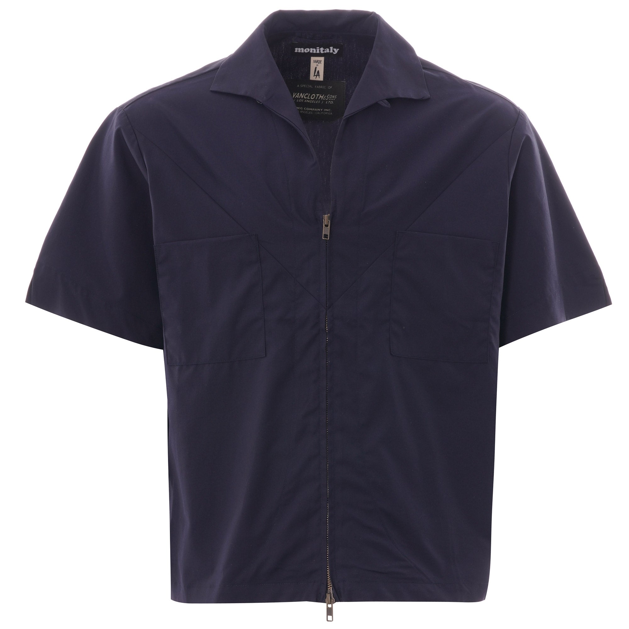 Monitaly Beach Shirt - Navy