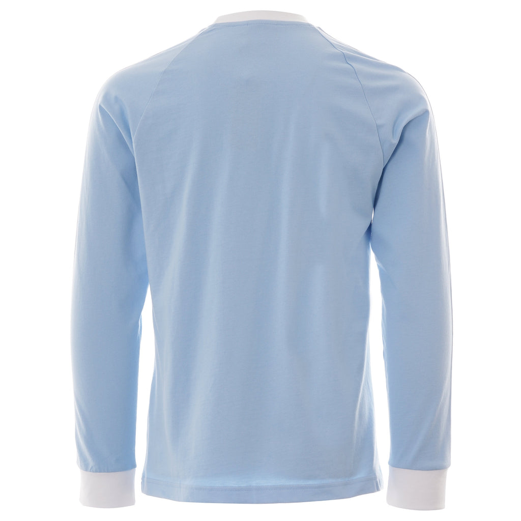 3 Stripes Long Sleeve Tee - Sky