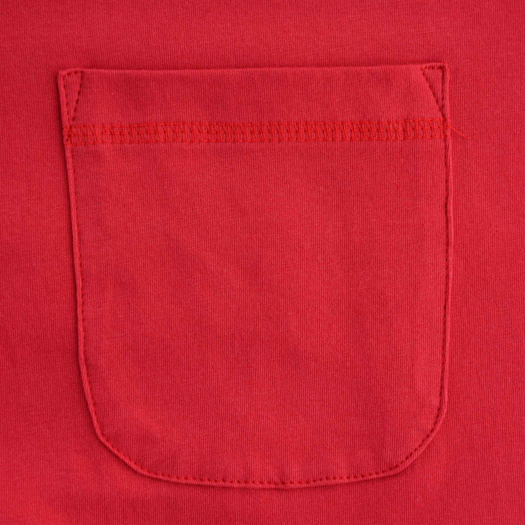 C17 Jeans Patch Pocket Organic Cotton T-Shirt - Red