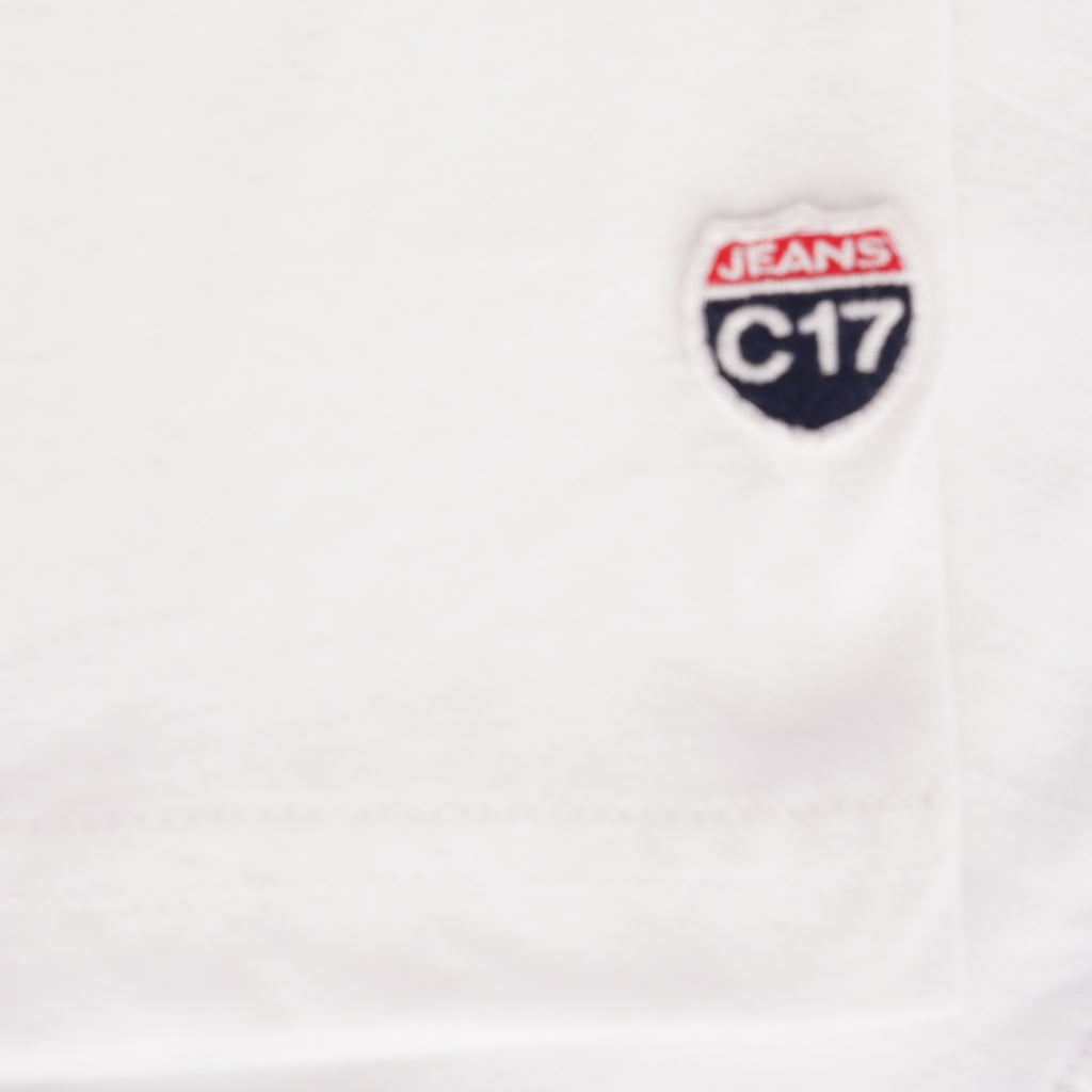 C17 Jeans Patch Pocket Organic Cotton T-Shirt - White