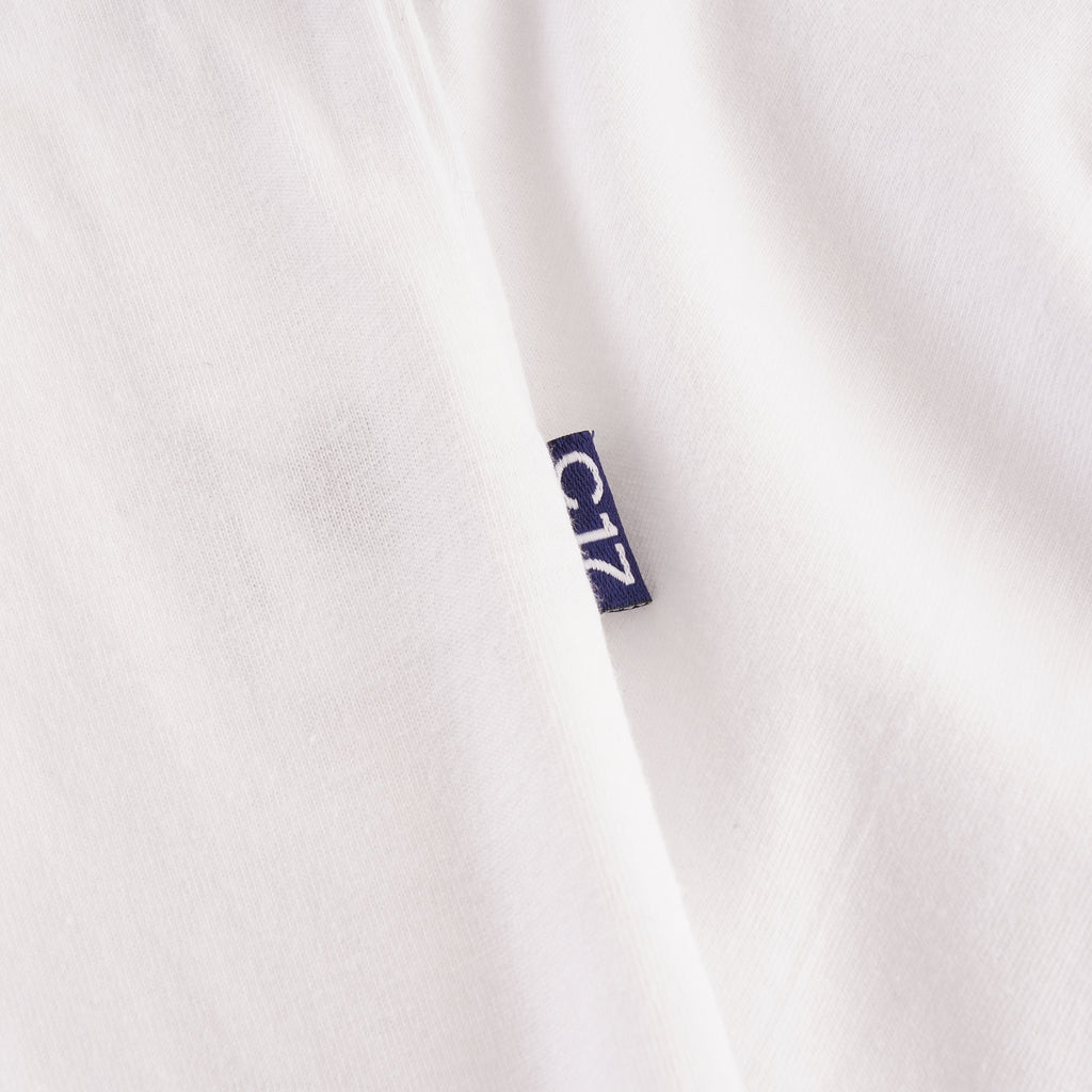 C17 Jeans Patch Pocket Organic Cotton T-Shirt - White