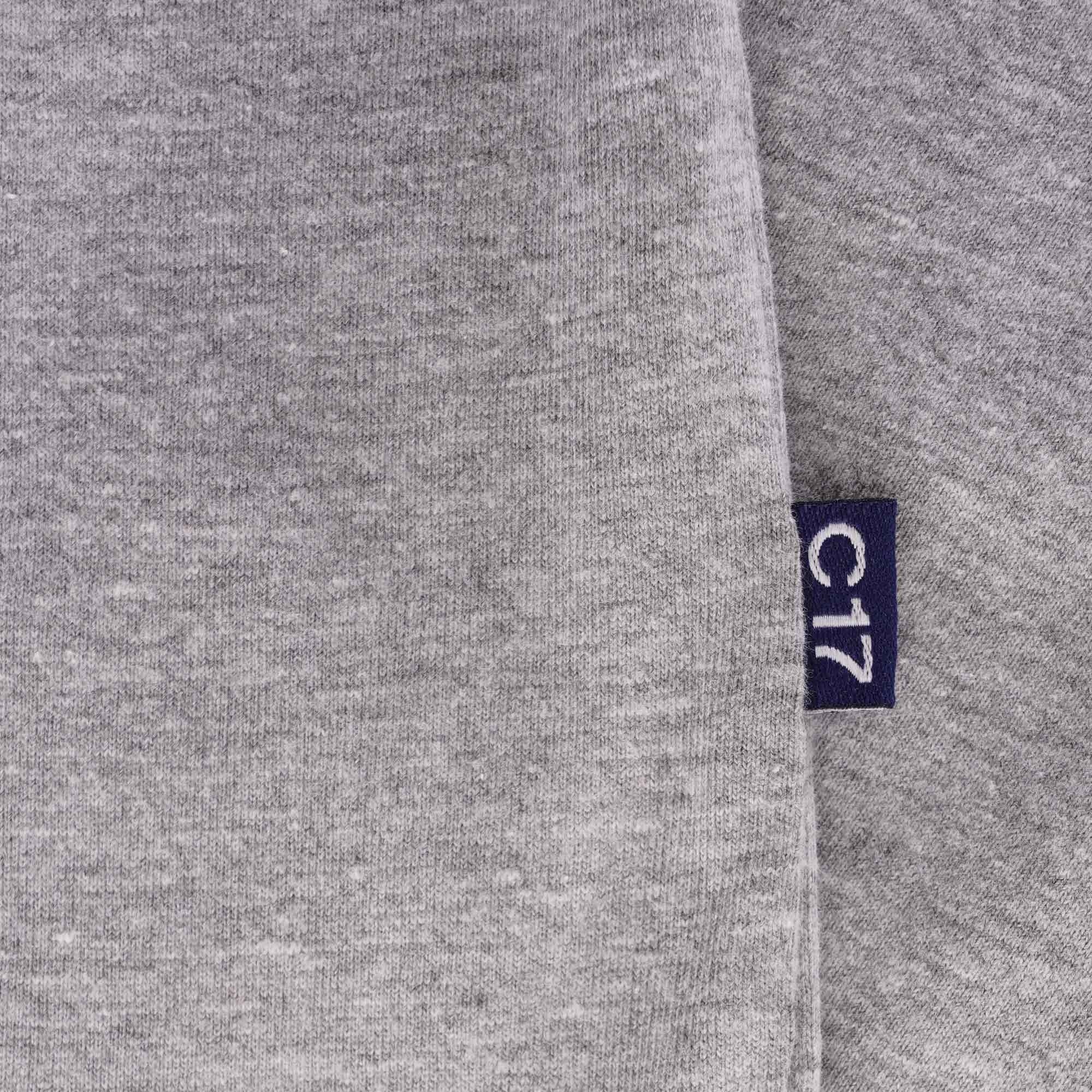 C17 Jeans Patch Pocket Organic Cotton T-Shirt - Grey