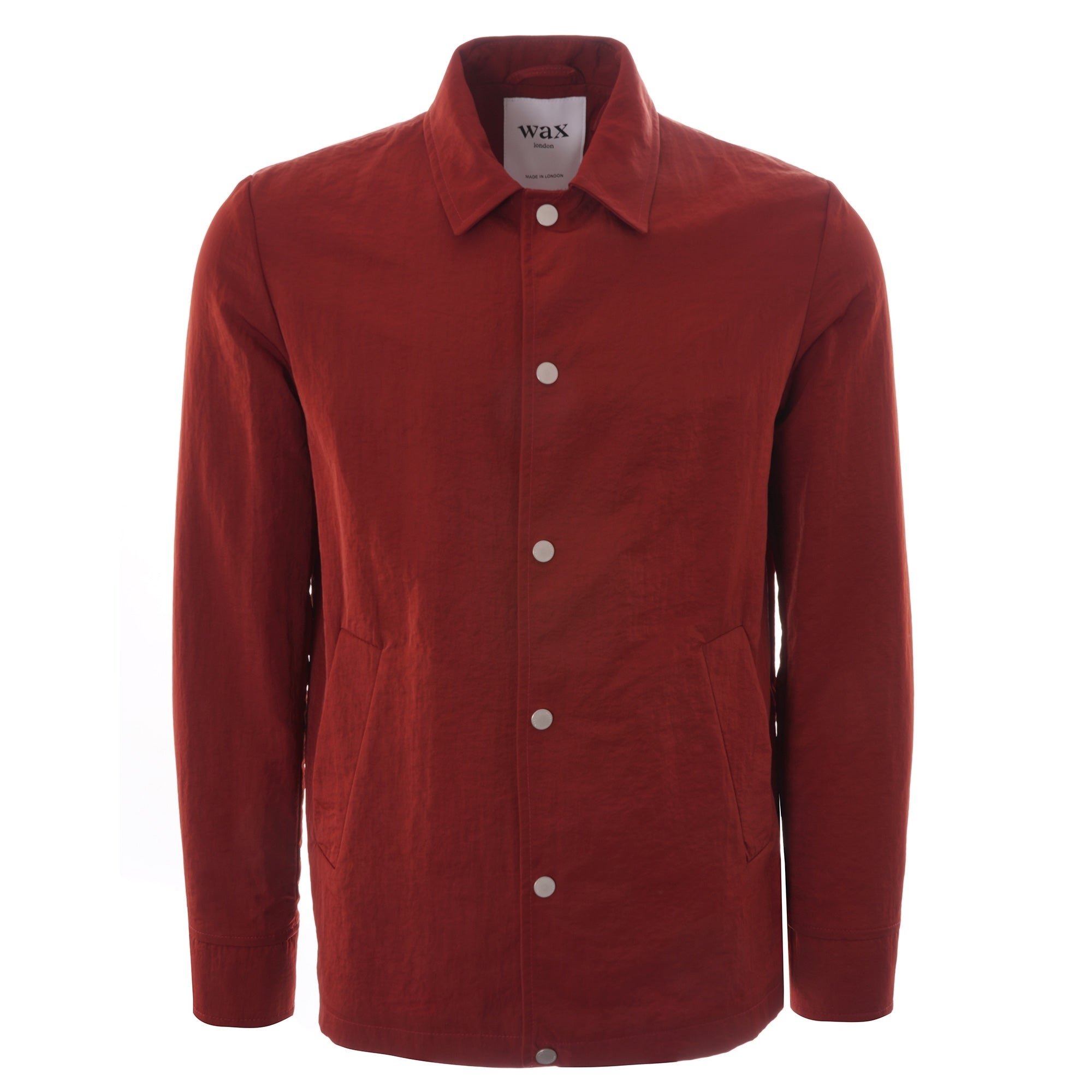 Wax London Berg Jacket  - Malaga Red