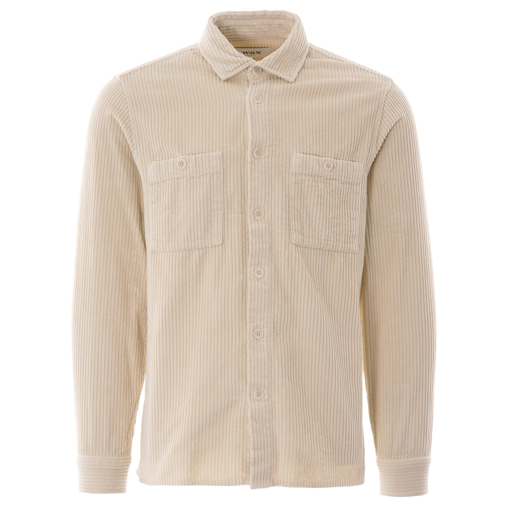 Wax London Whiting Shirt Big Cord - Beige