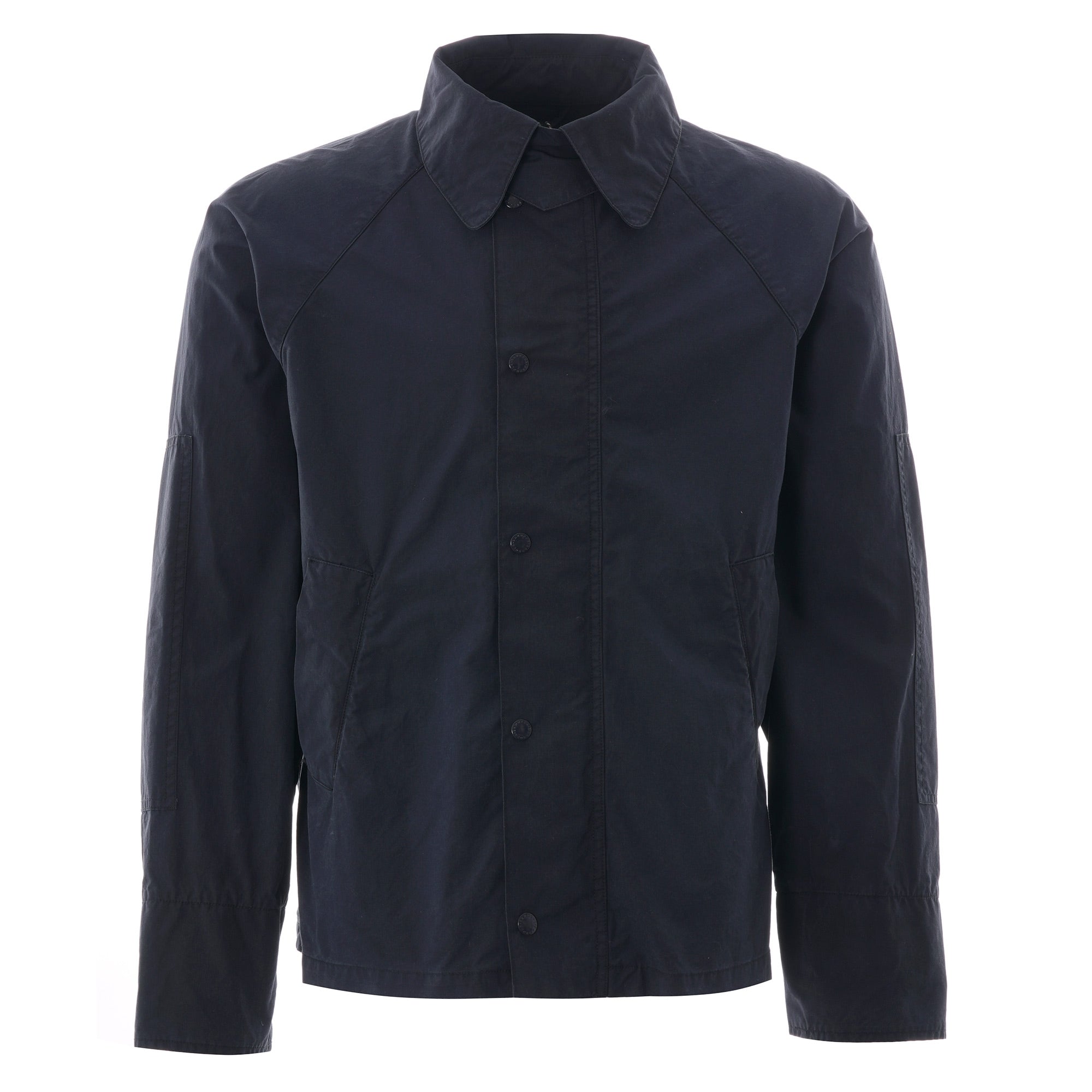 ENGINEERED GARMENTS×Barbour-Graham Wax S Barbour X Engineered Garments Graham High Neck Wax Jacket In Navy