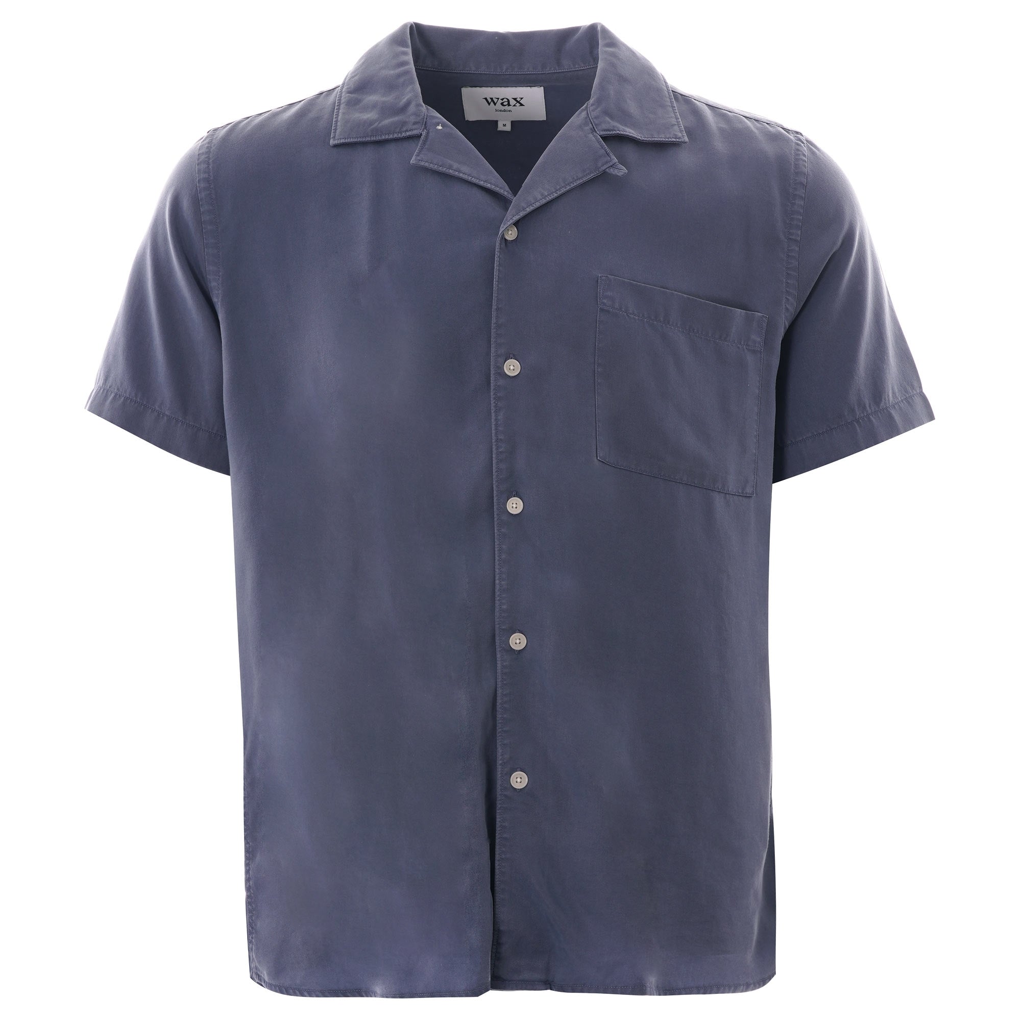 Wax London Fazely Short Sleeve Shirt - Grey