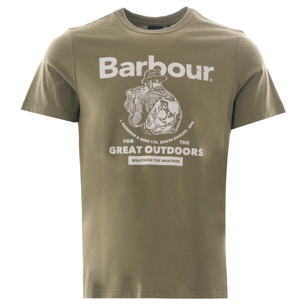 Barbour Outdoors Tee - Green