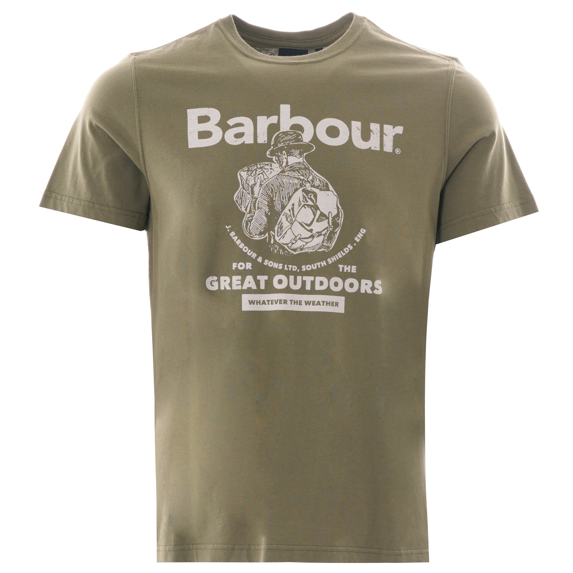 Barbour Outdoors Tee - Green