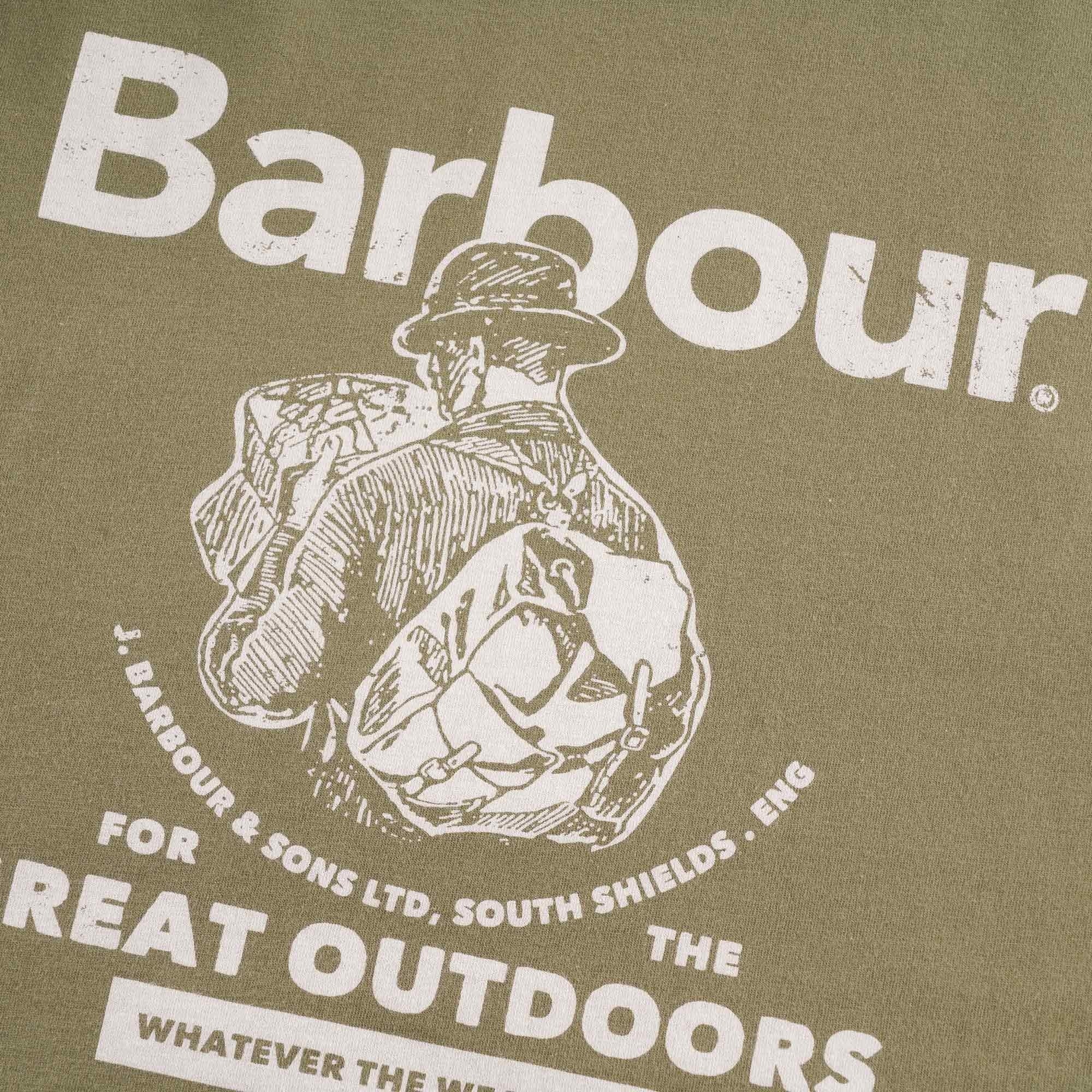 Barbour Outdoors Tee - Green