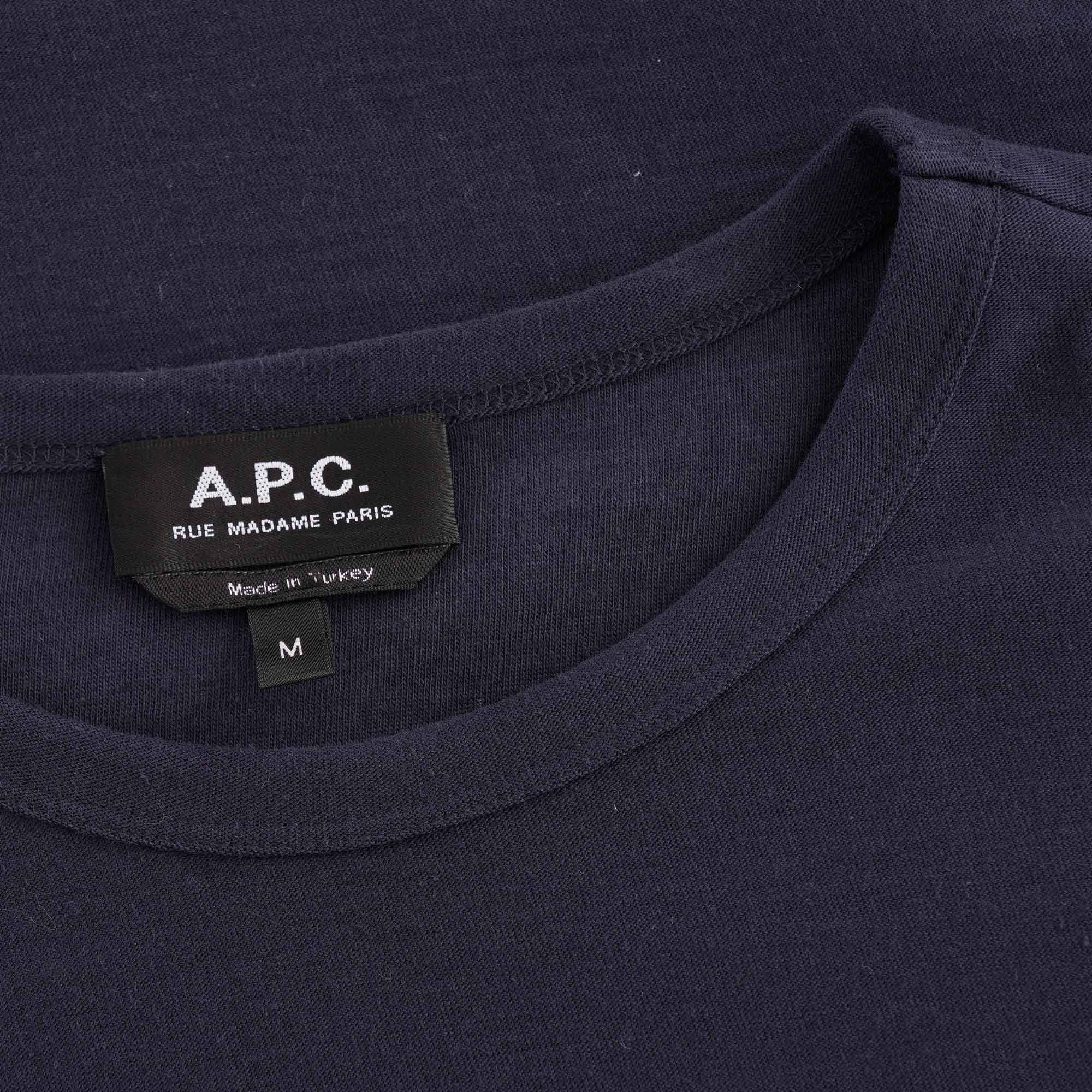 A.P.C. Yukata Tee - Dark Navy