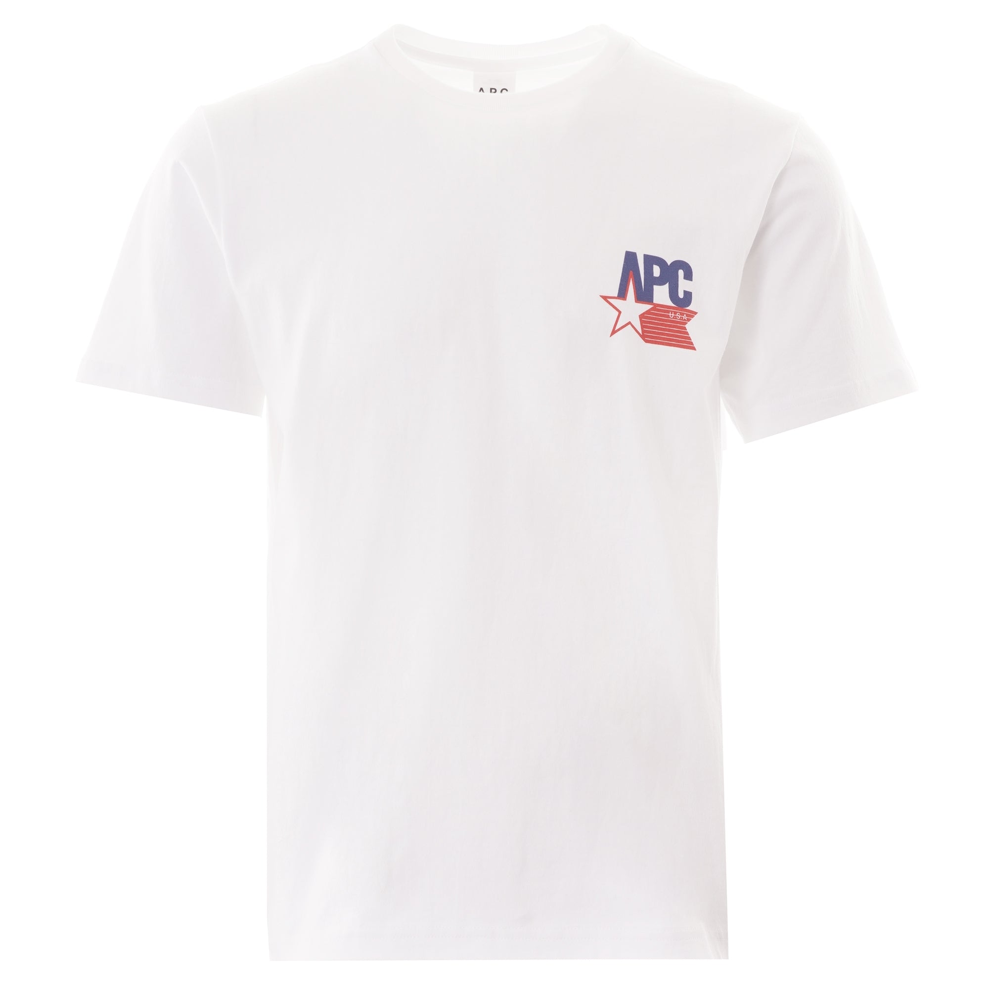 A.P.C. Marcellus USA Logo Tee - White