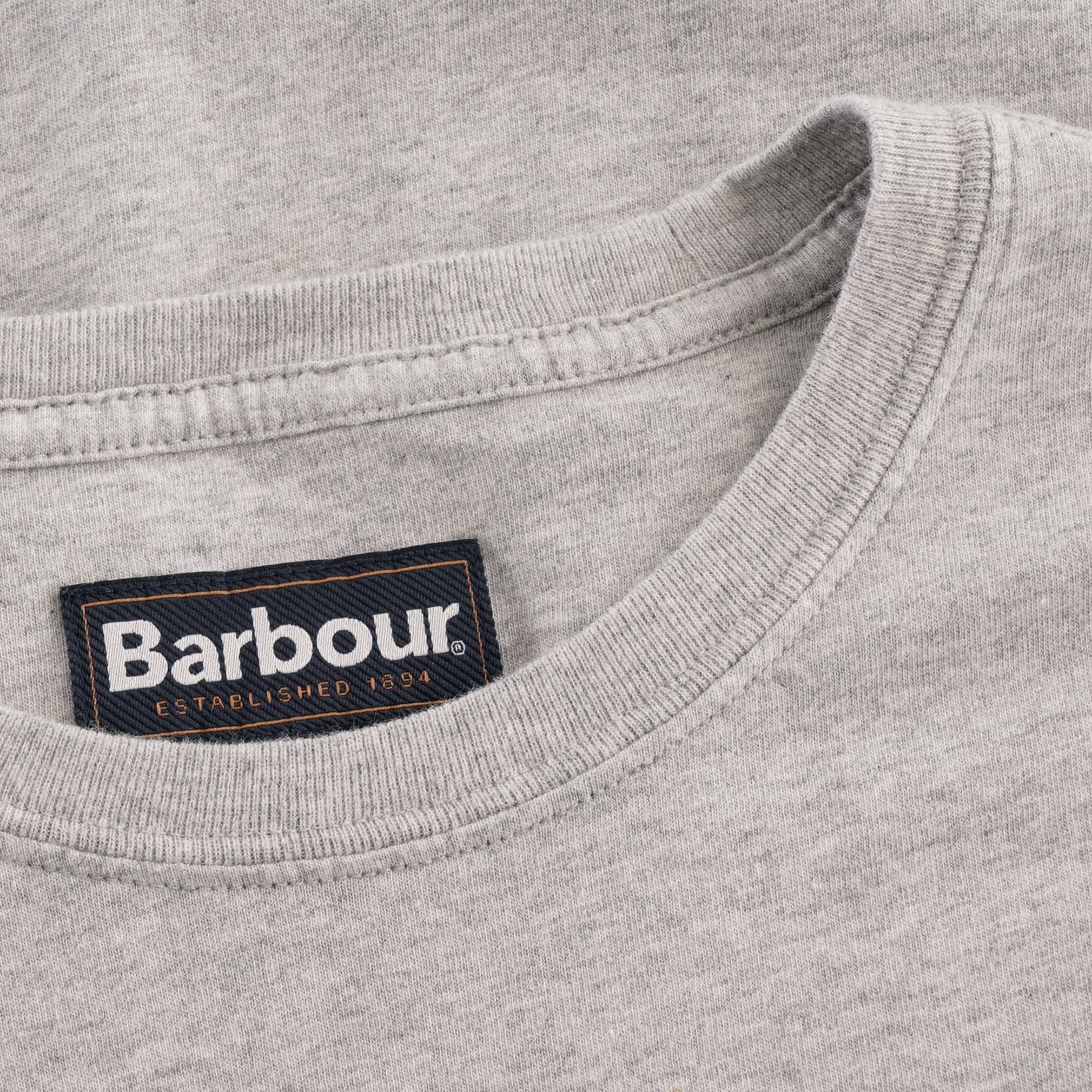 Barbour Logo Pocket Tee - Grey