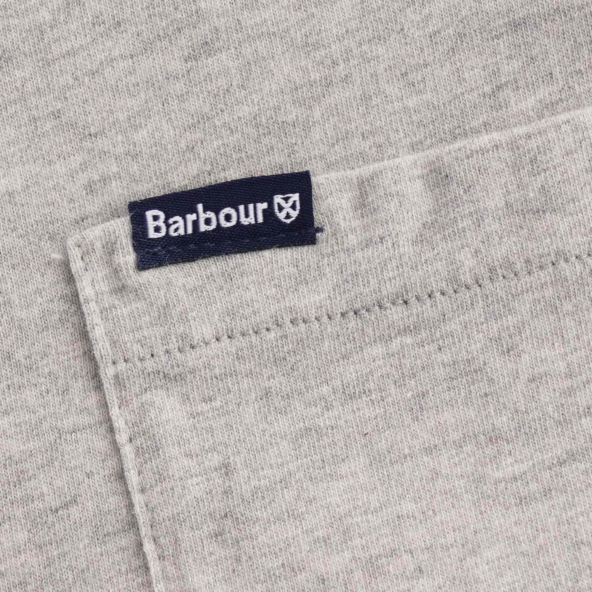 Barbour Logo Pocket Tee - Grey