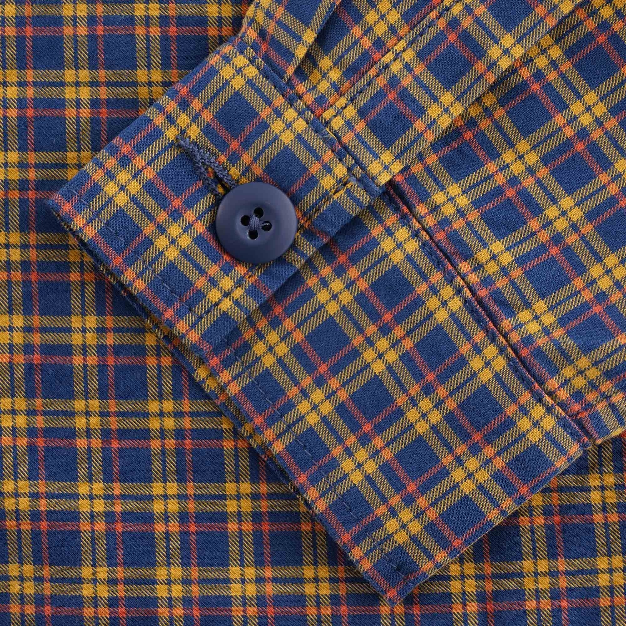 Madras Check Jacket - Sailor Blue