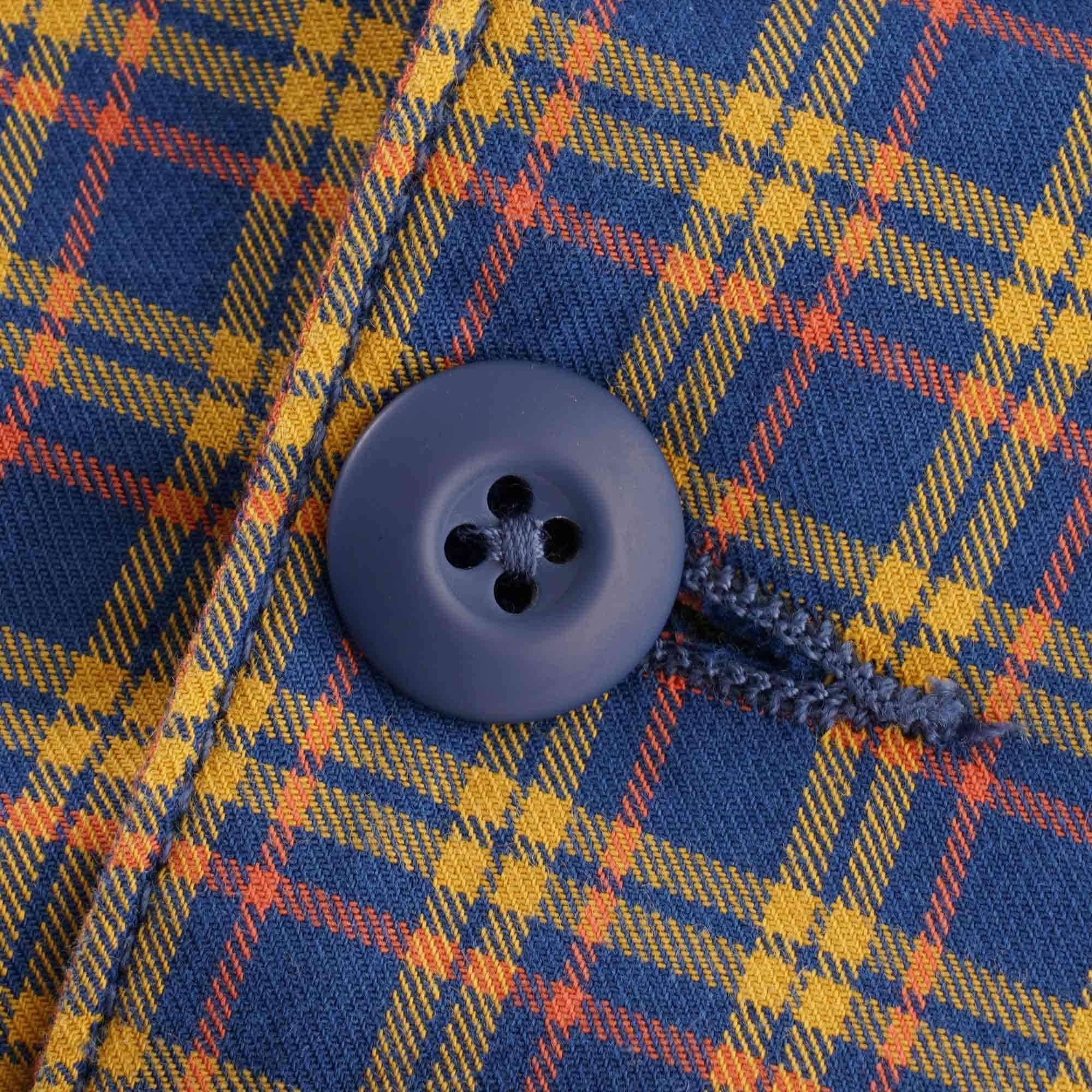 Madras Check Jacket - Sailor Blue