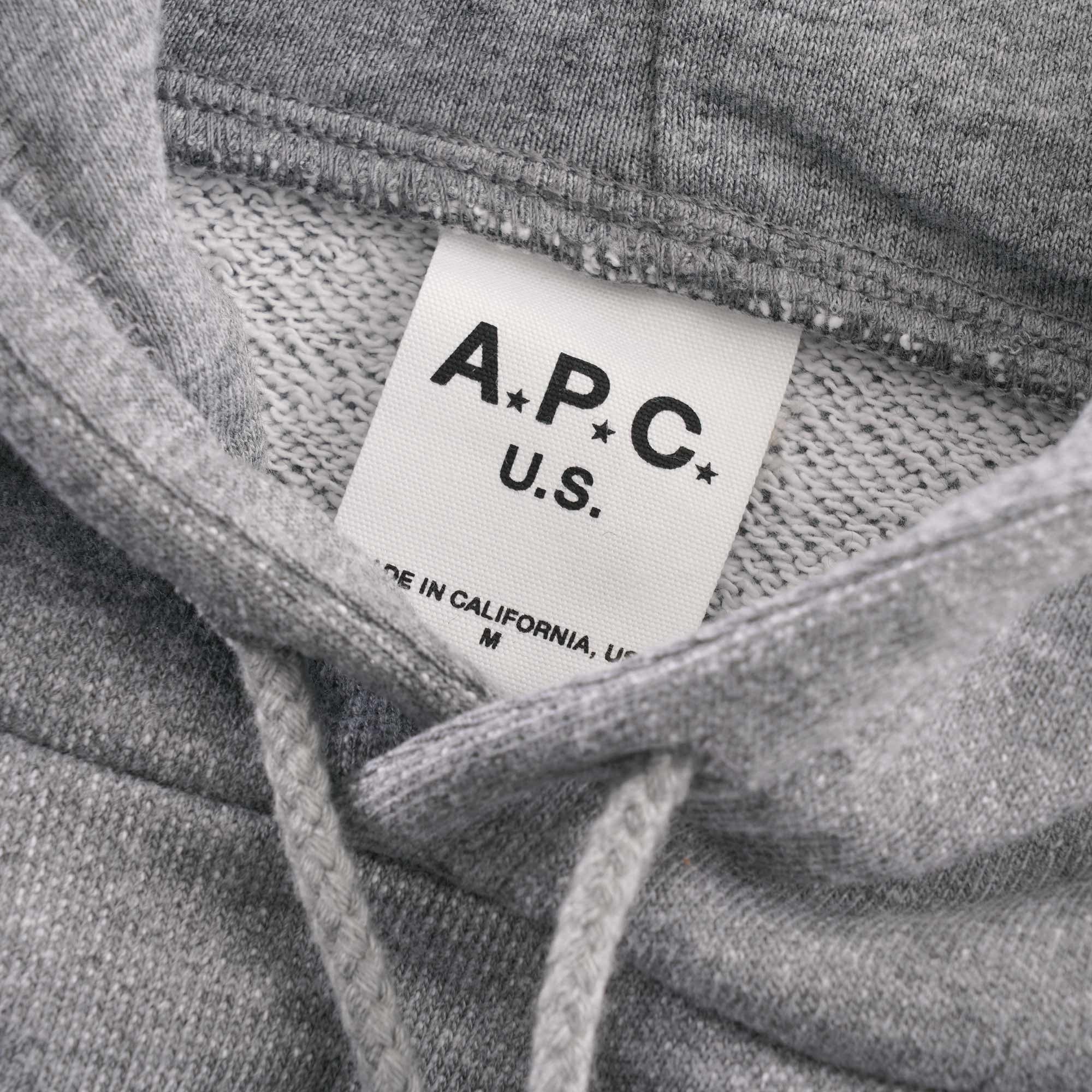 A.P.C. Bernado USA Hoodie - Grey