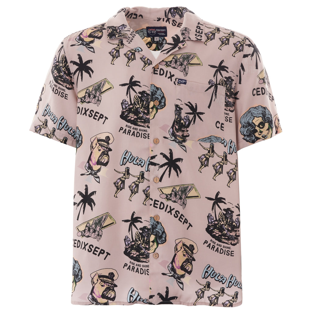C17 Jeans Paradise Lost Shirt - Ecru