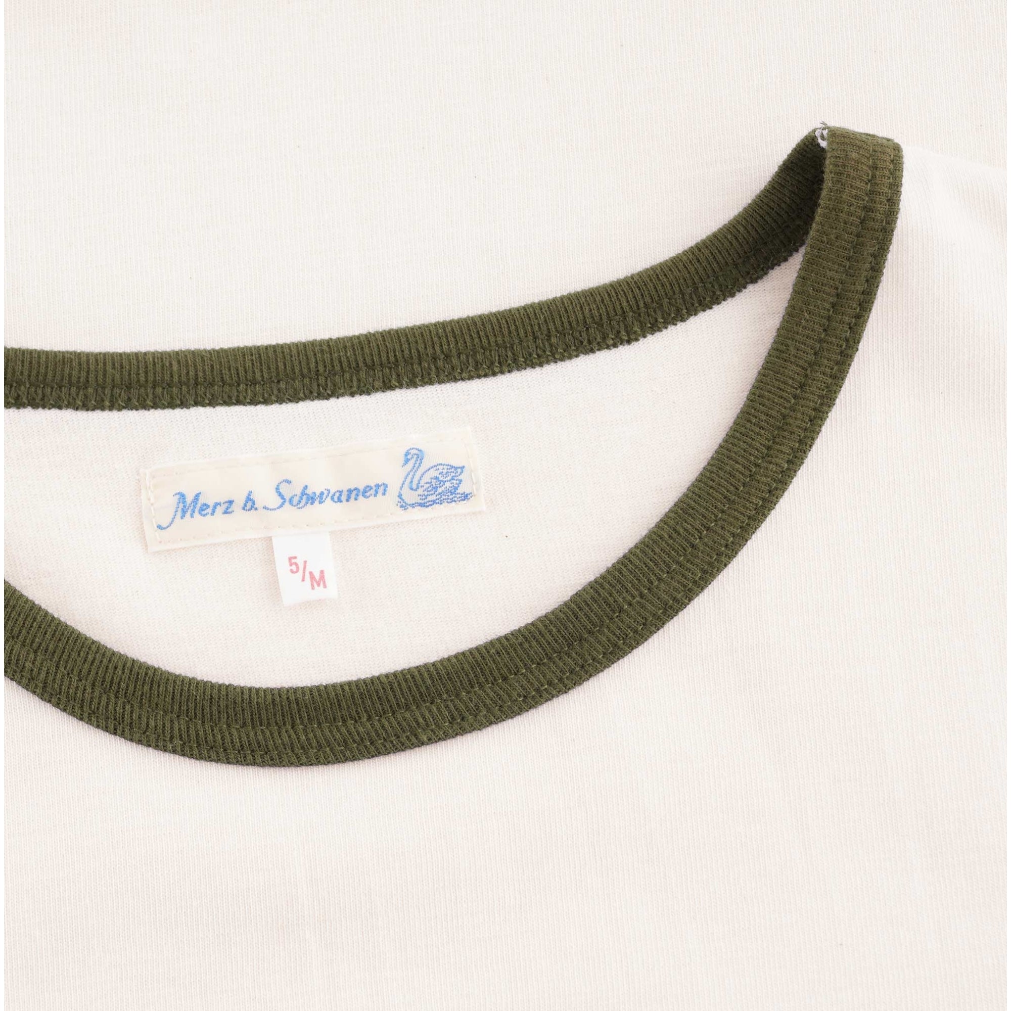 Retro Sport Tee - Natural/Army