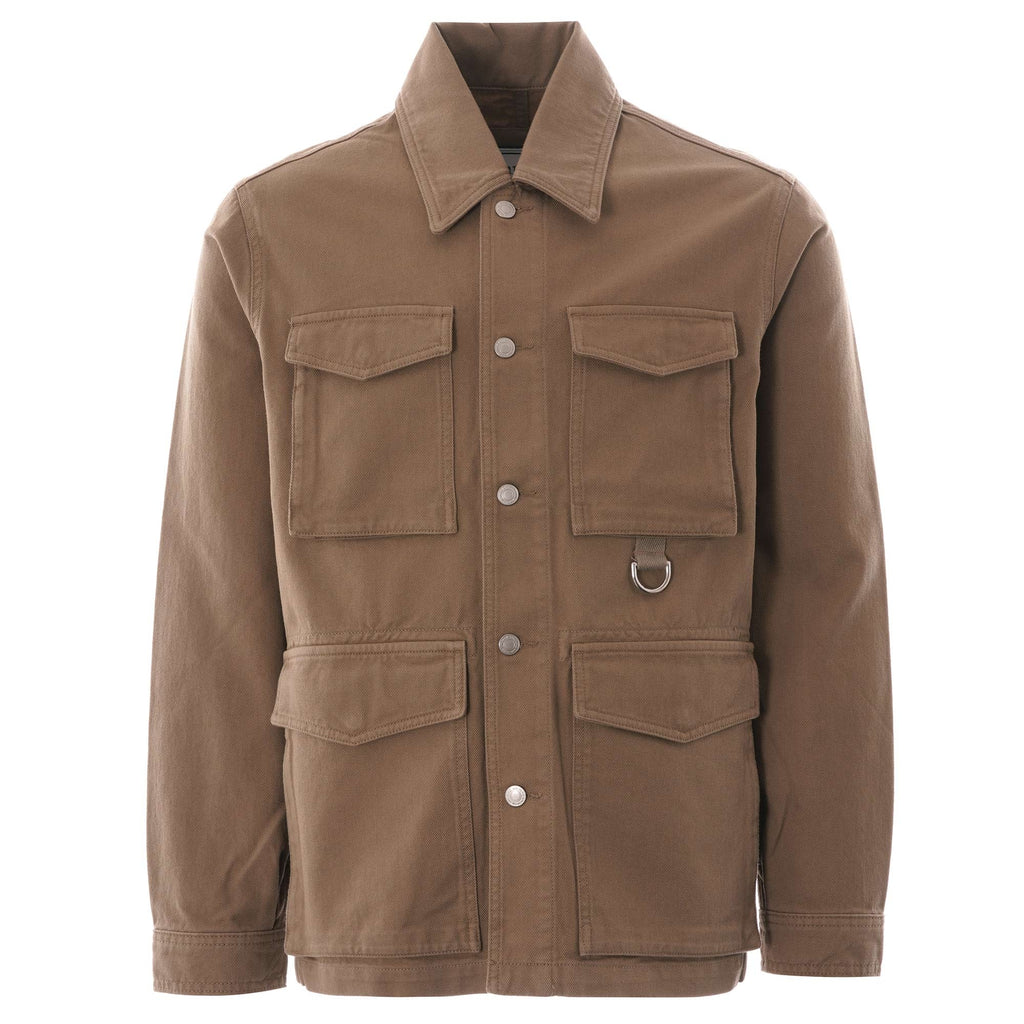 AMI Patch Pockets Jacket - Taupe