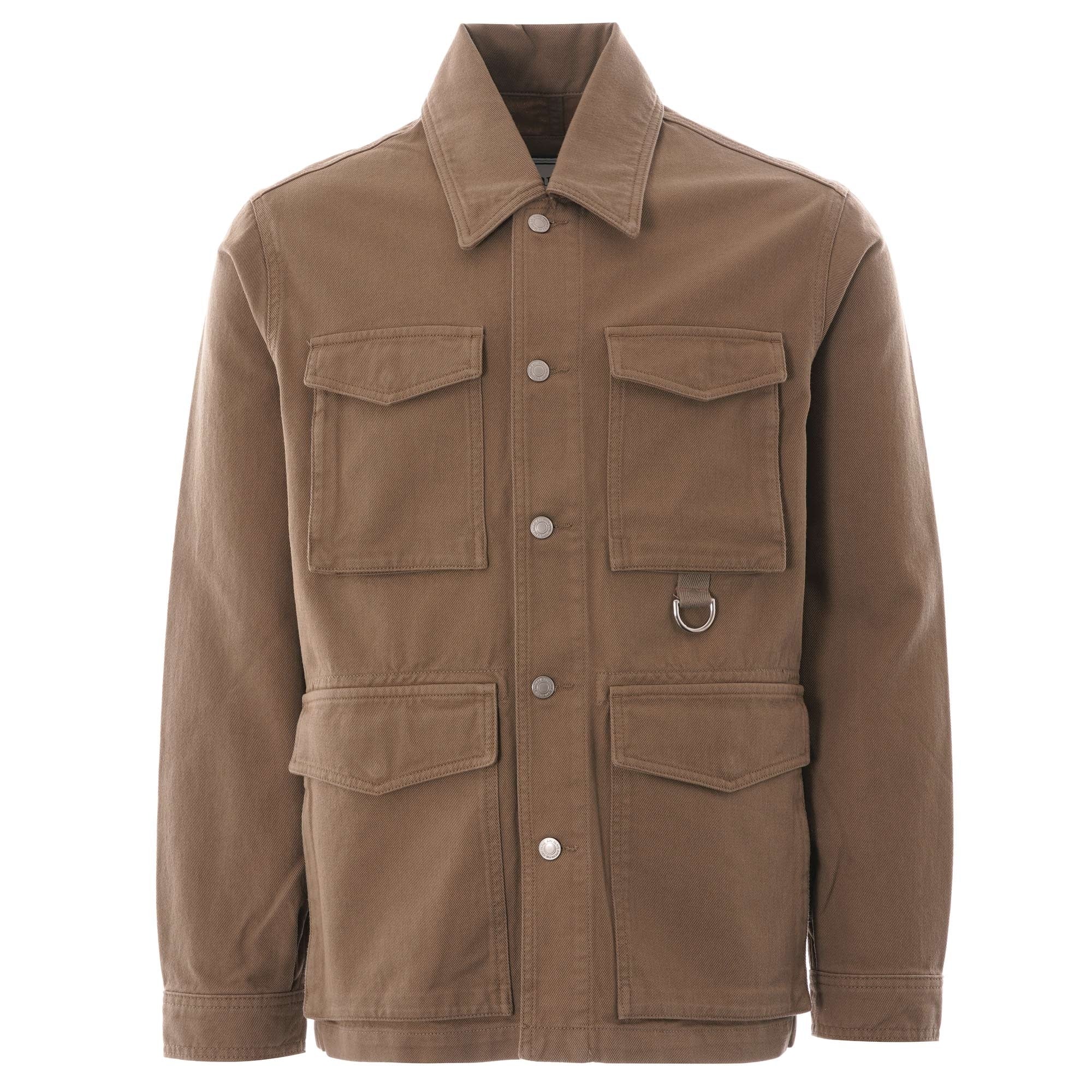 AMI Patch Pockets Jacket - Taupe