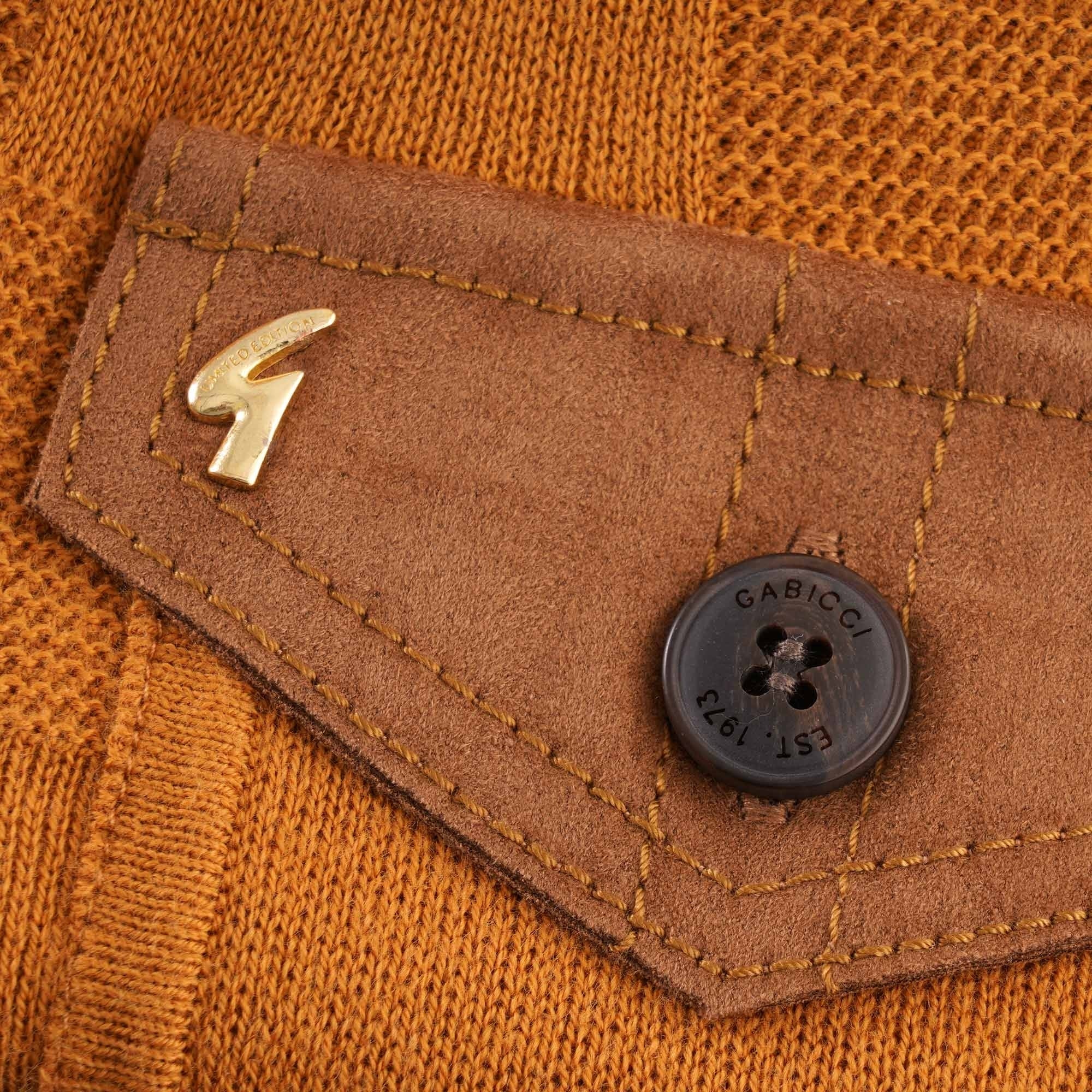 Gabicci Vintage Button Through Polo - Hay