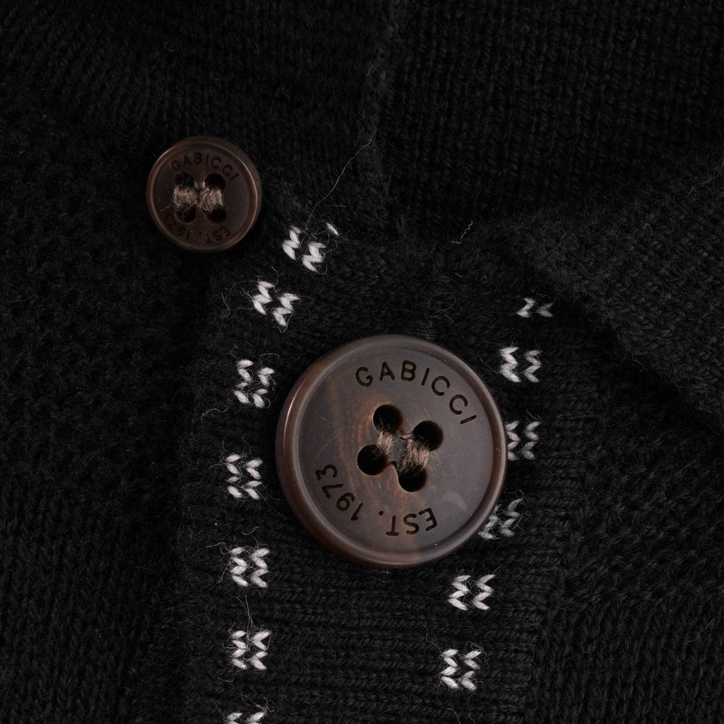 Gabicci Vintage Buckler Polo Shirt - Black