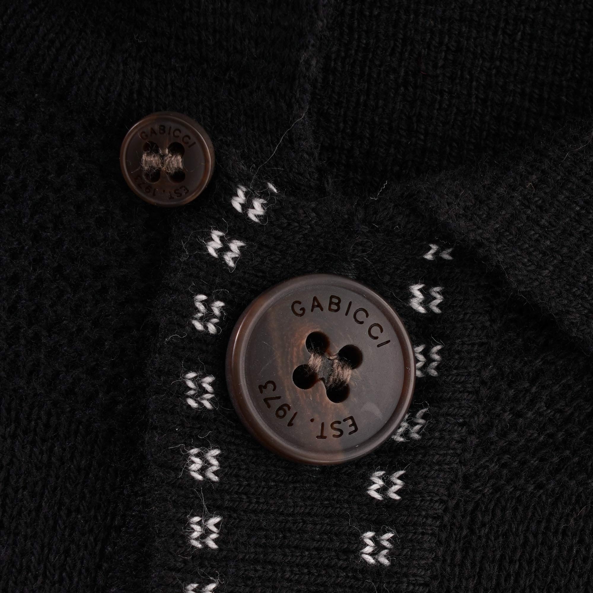Gabicci Vintage Buckler Polo Shirt - Black