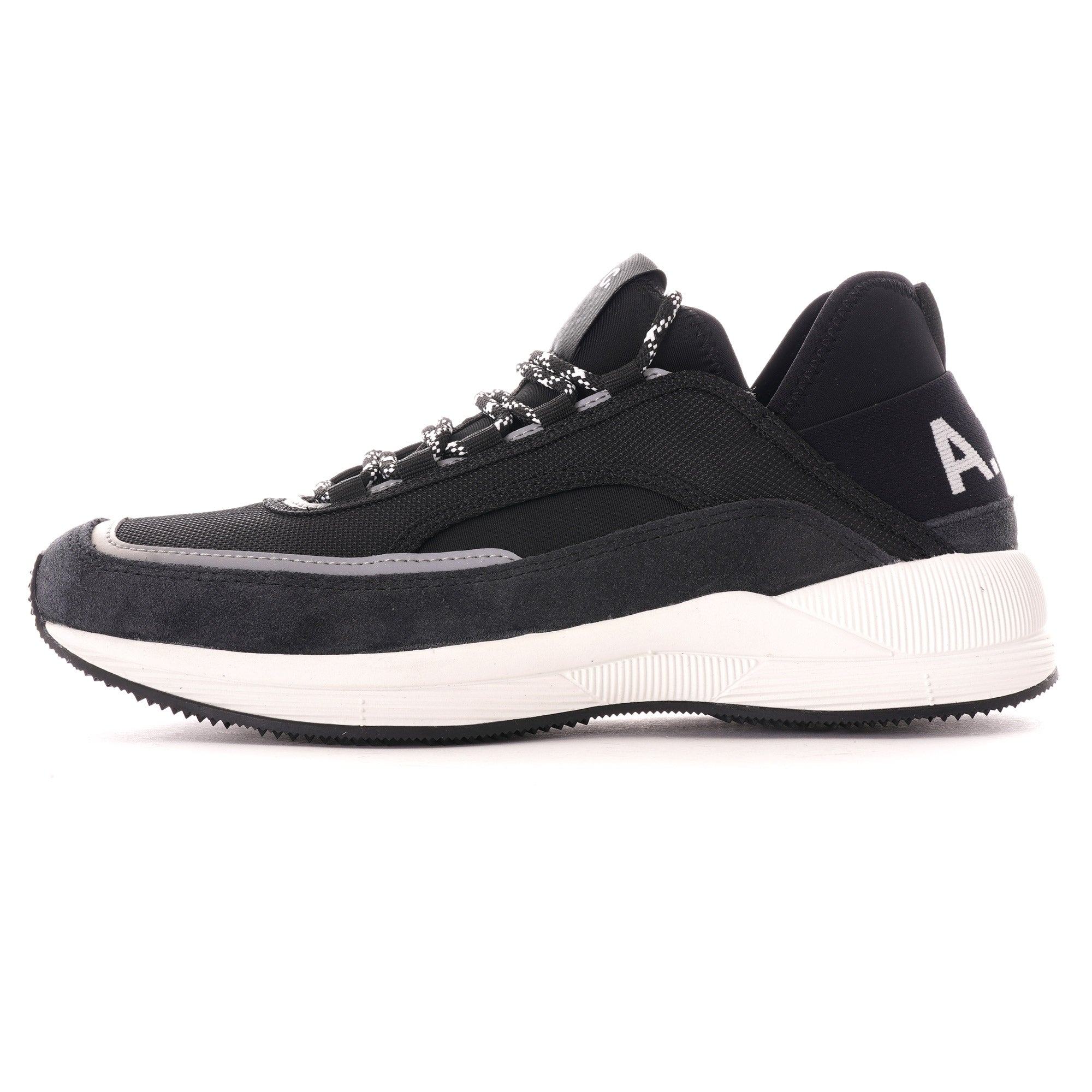 A.P.C. Run Around Sneaker - Anthracite – Stuarts London A.P.C. Run Around Sneaker - Anthracite – Stuarts London