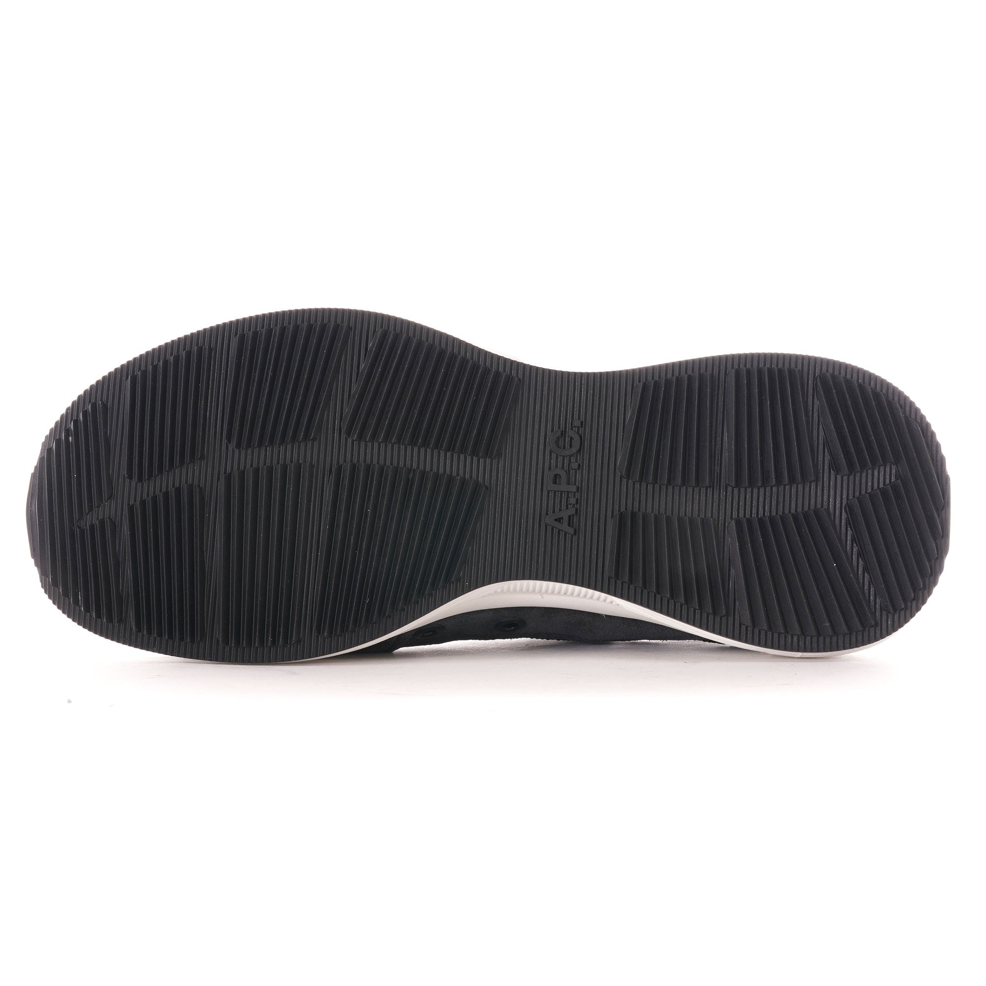 A.P.C. Run Around Sneaker - Anthracite – Stuarts London