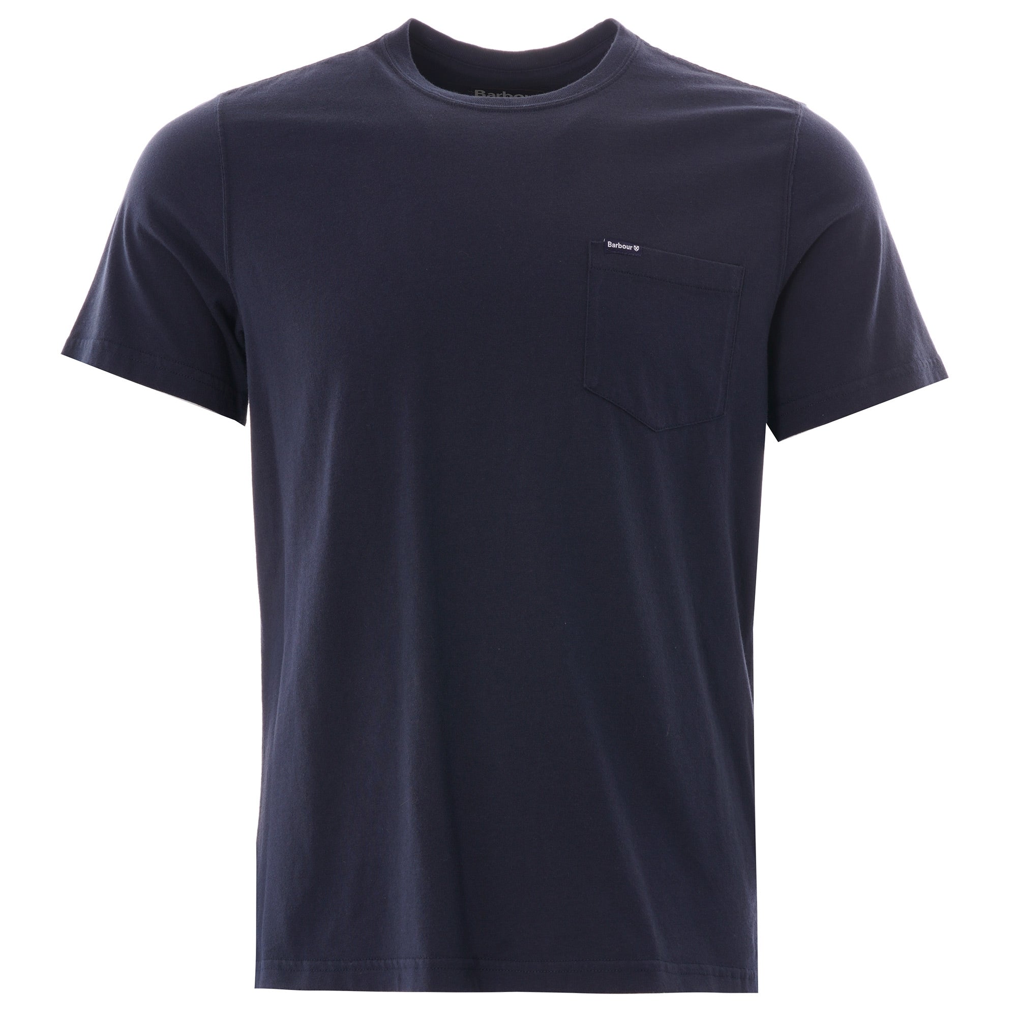 Barbour Logo Pocket Tee - Navy