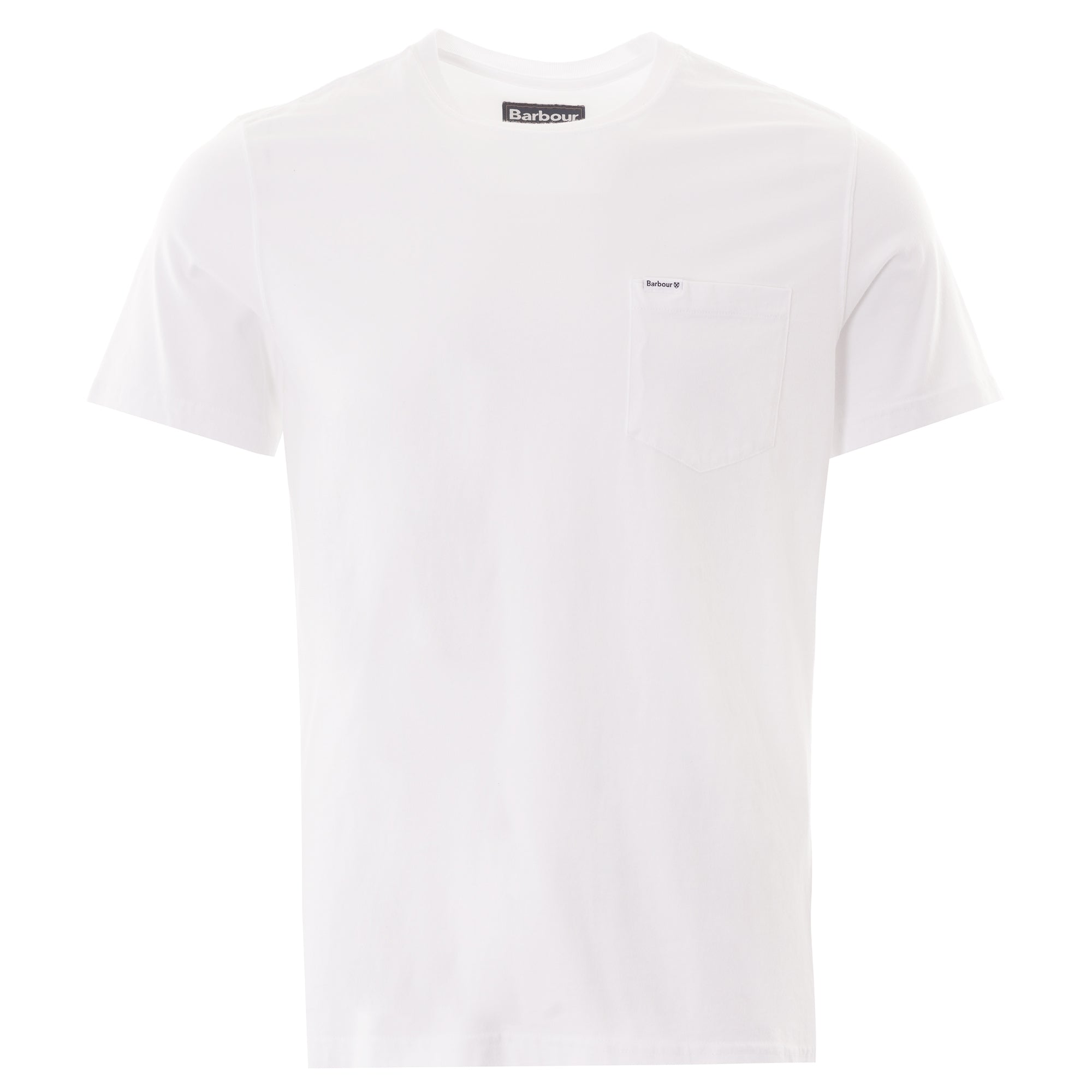 Logo Pocket Tee - White
