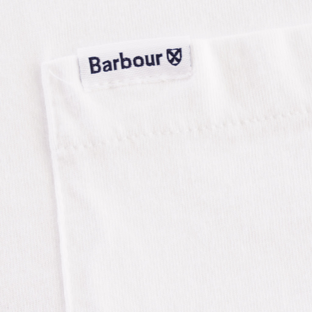 Logo Pocket Tee - White