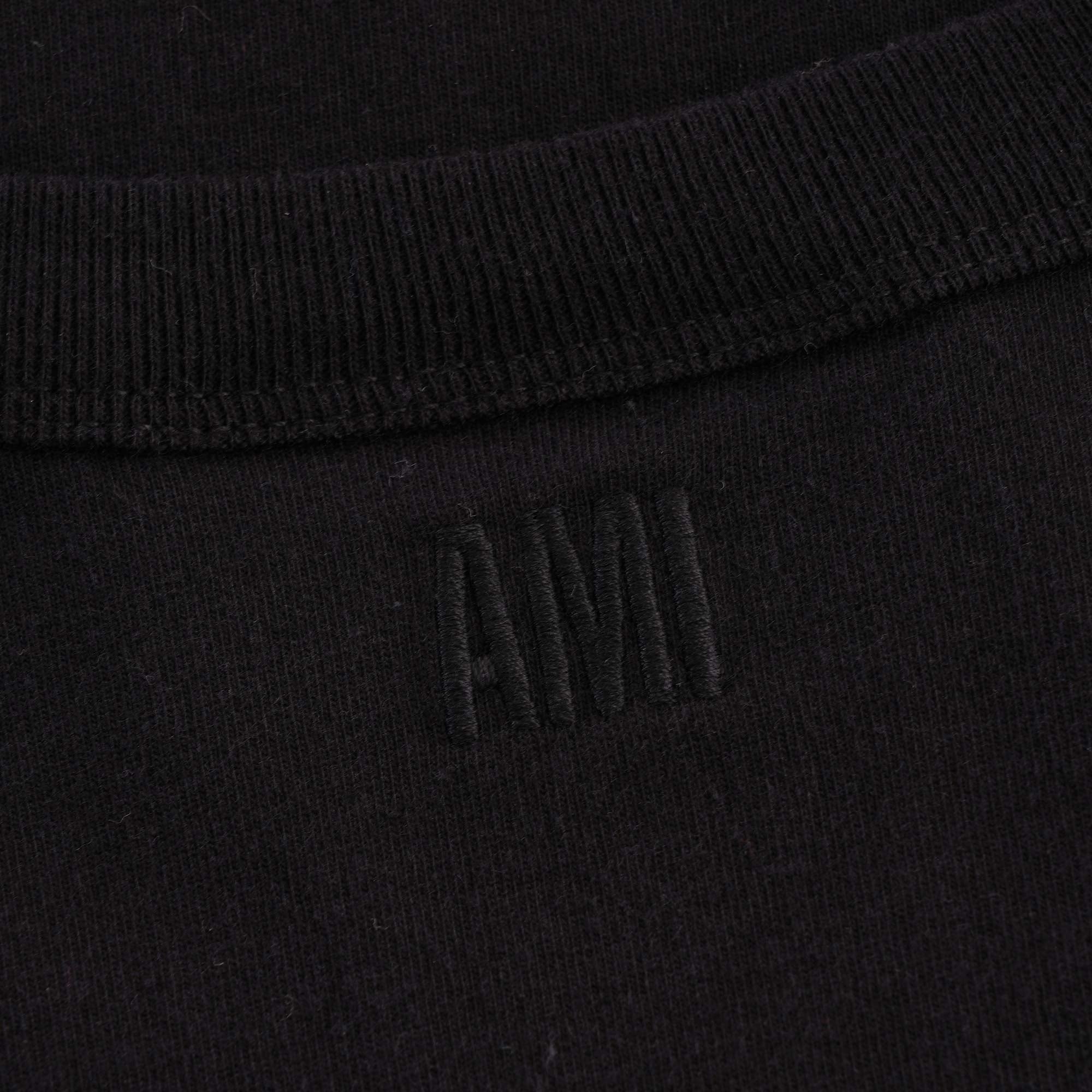 AMI Linear De Coeur T-Shirt - Black