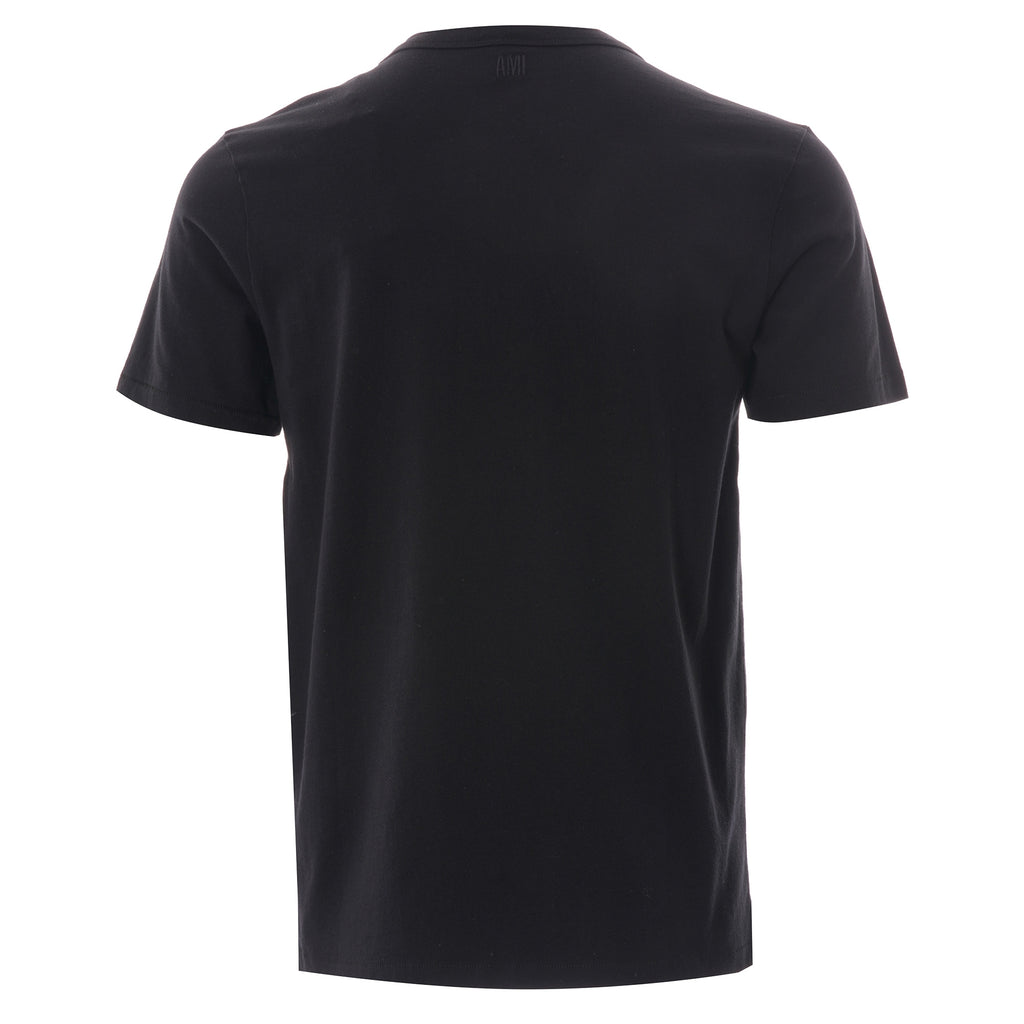 AMI Linear De Coeur T-Shirt - Black