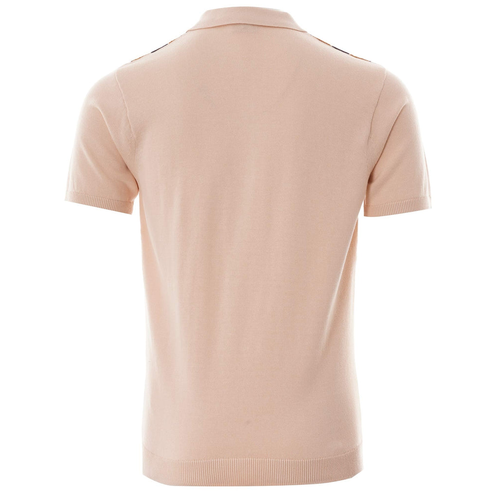 Gabicci Vintage Colt Knitted Polo - Oat