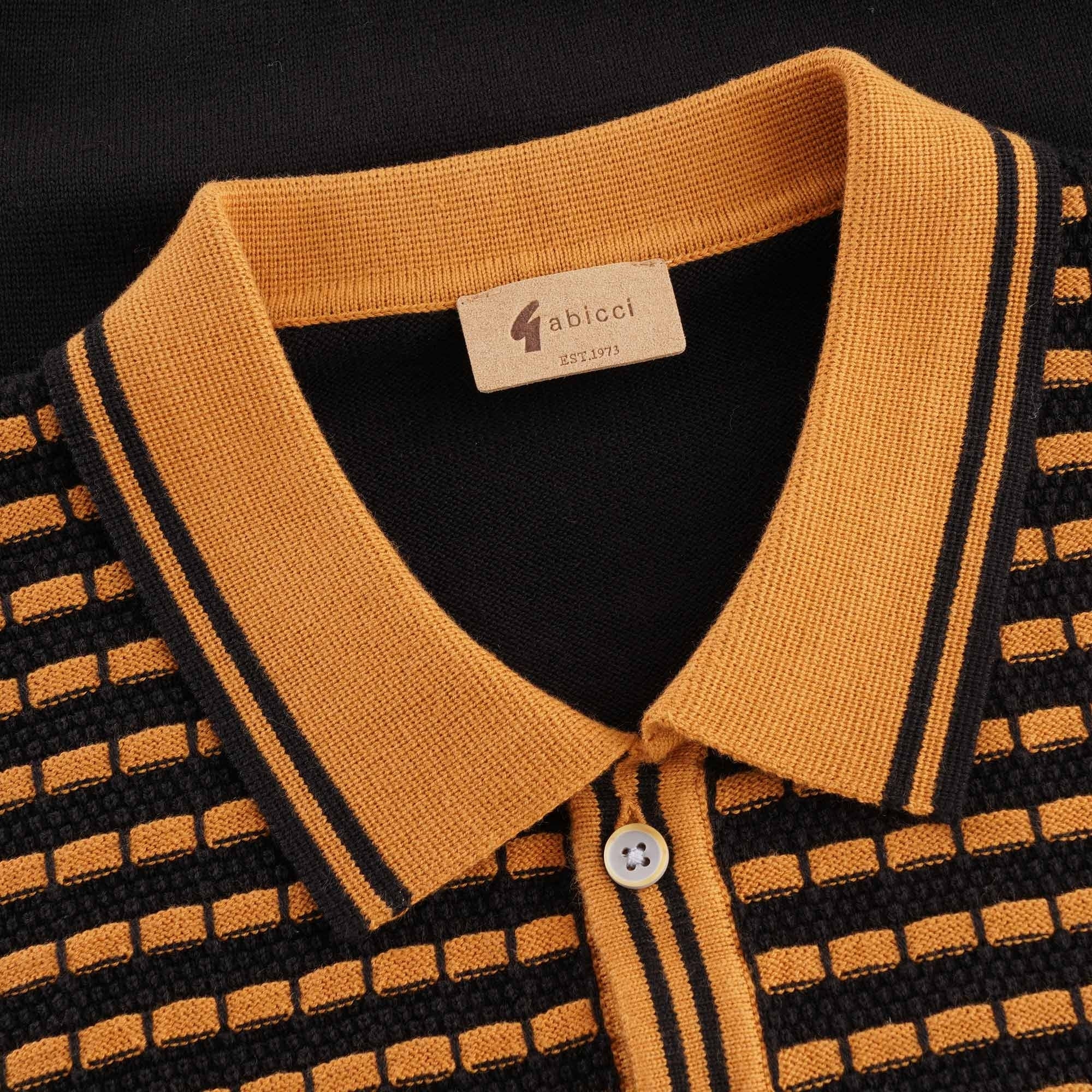 Gabicci Vintage Canyon Polo Shirt - Black
