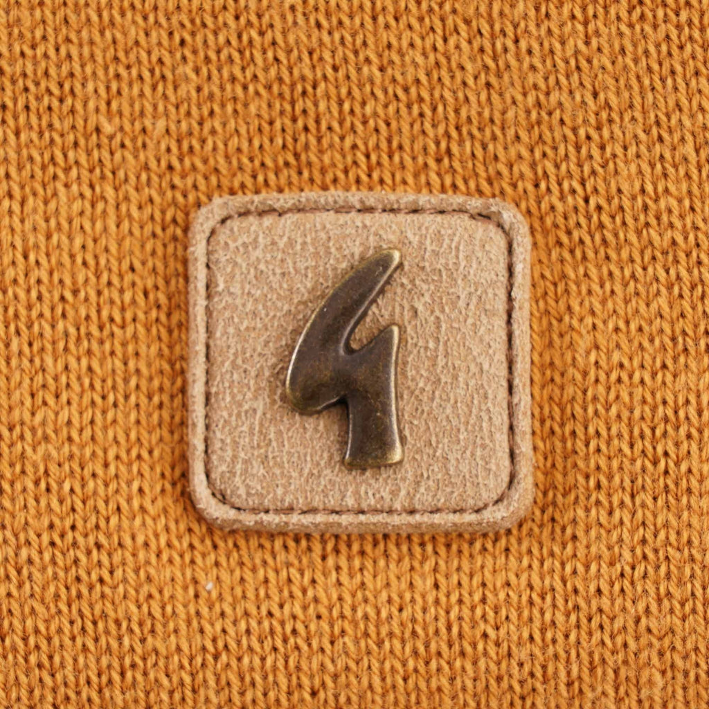 Gabicci Vintage Jackson Knit Polo - Hay