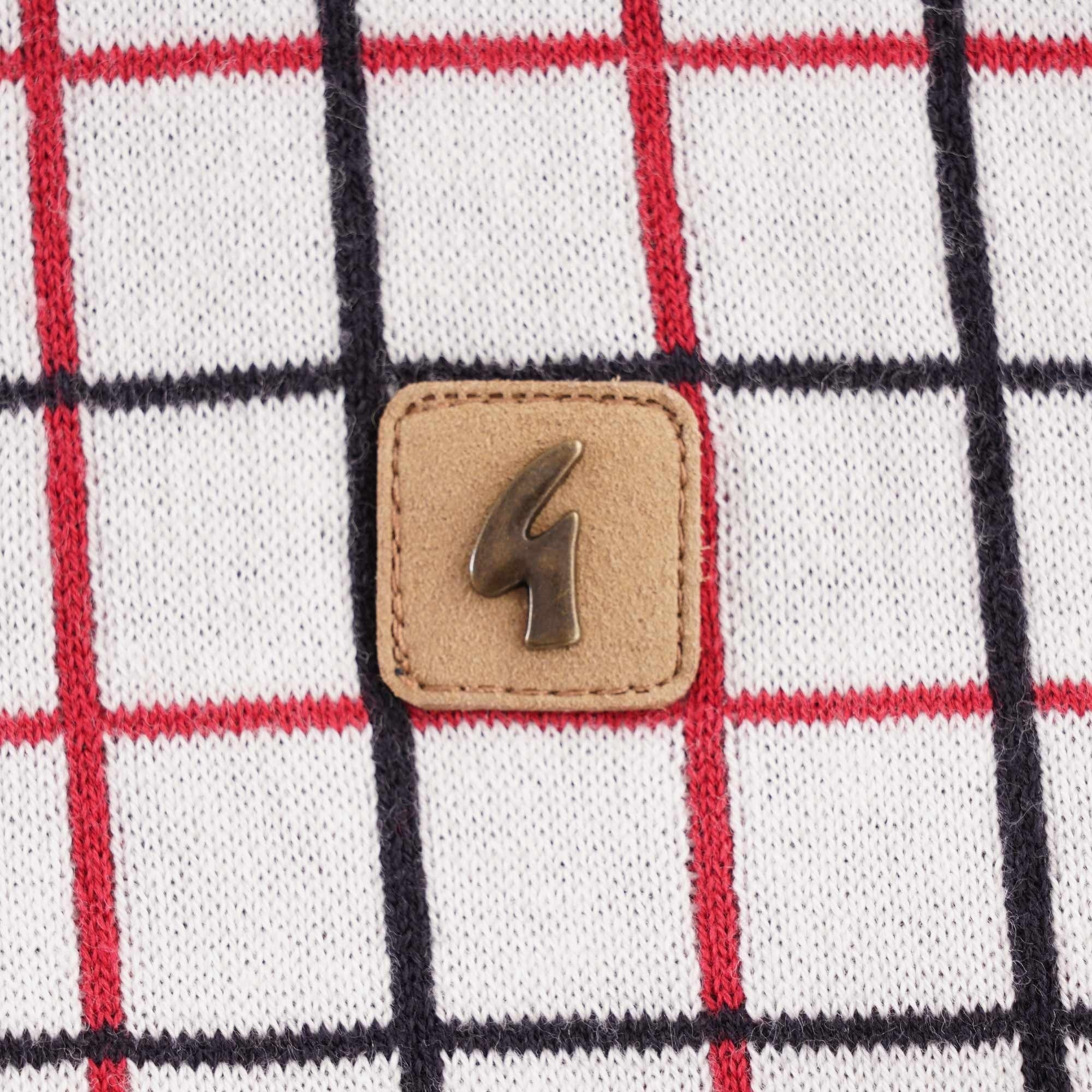 Gabicci Vintage Chrono Knit polo - White