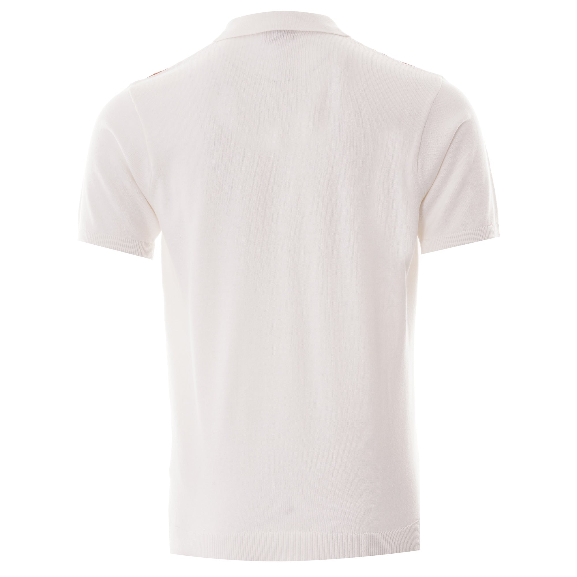 Gabicci Vintage Colt Knitted Polo - White