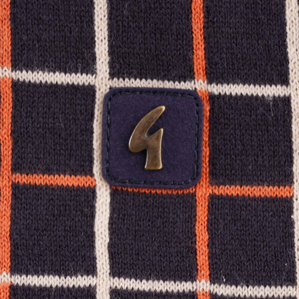 Gabicci Vintage Chrono Knit polo - Navy