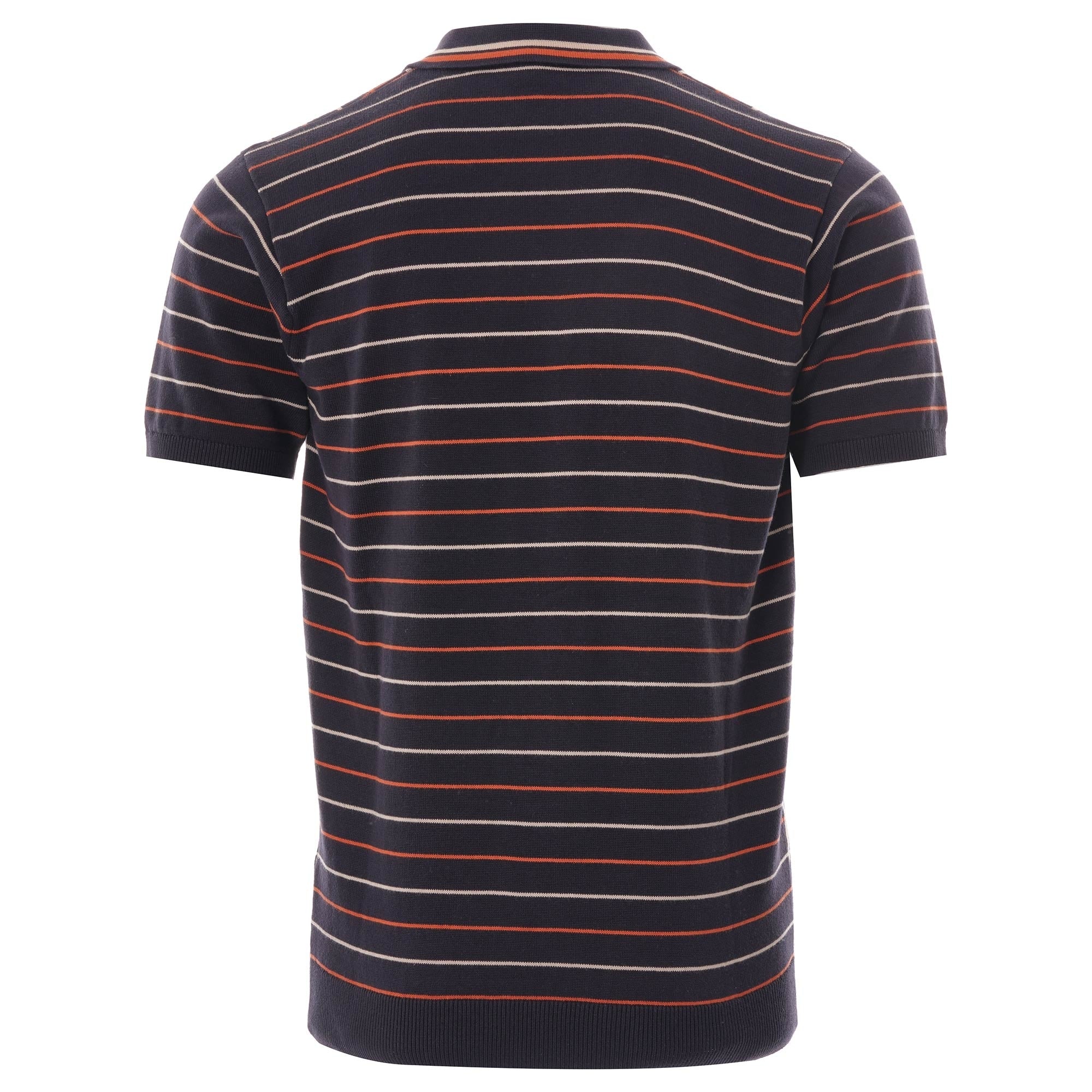 Gabicci Vintage Chrono Knit polo - Navy