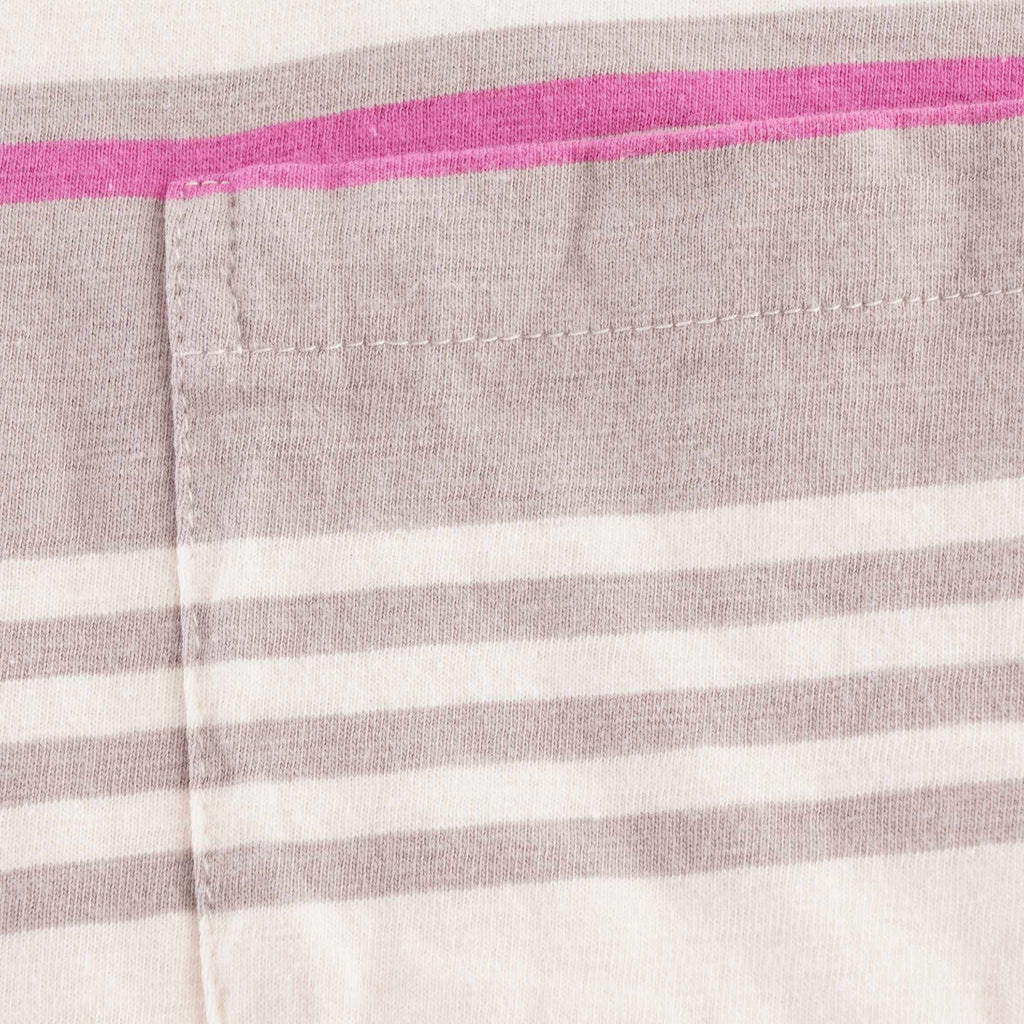 1960s Casual Stripe T-Shirt - Grey