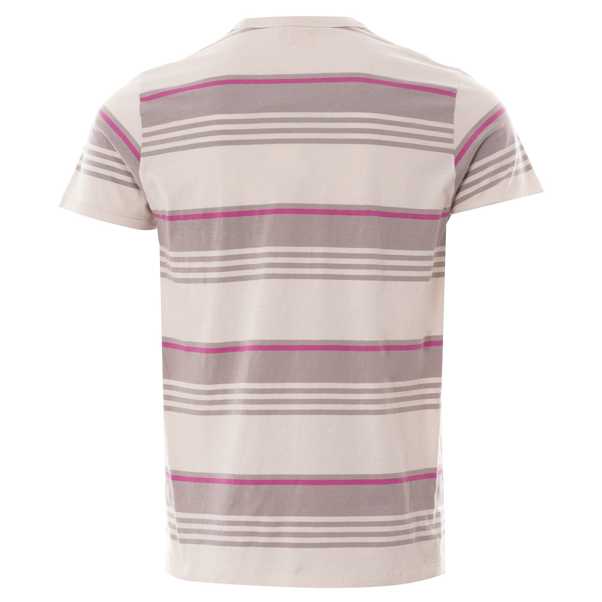 1960s Casual Stripe T-Shirt - Grey