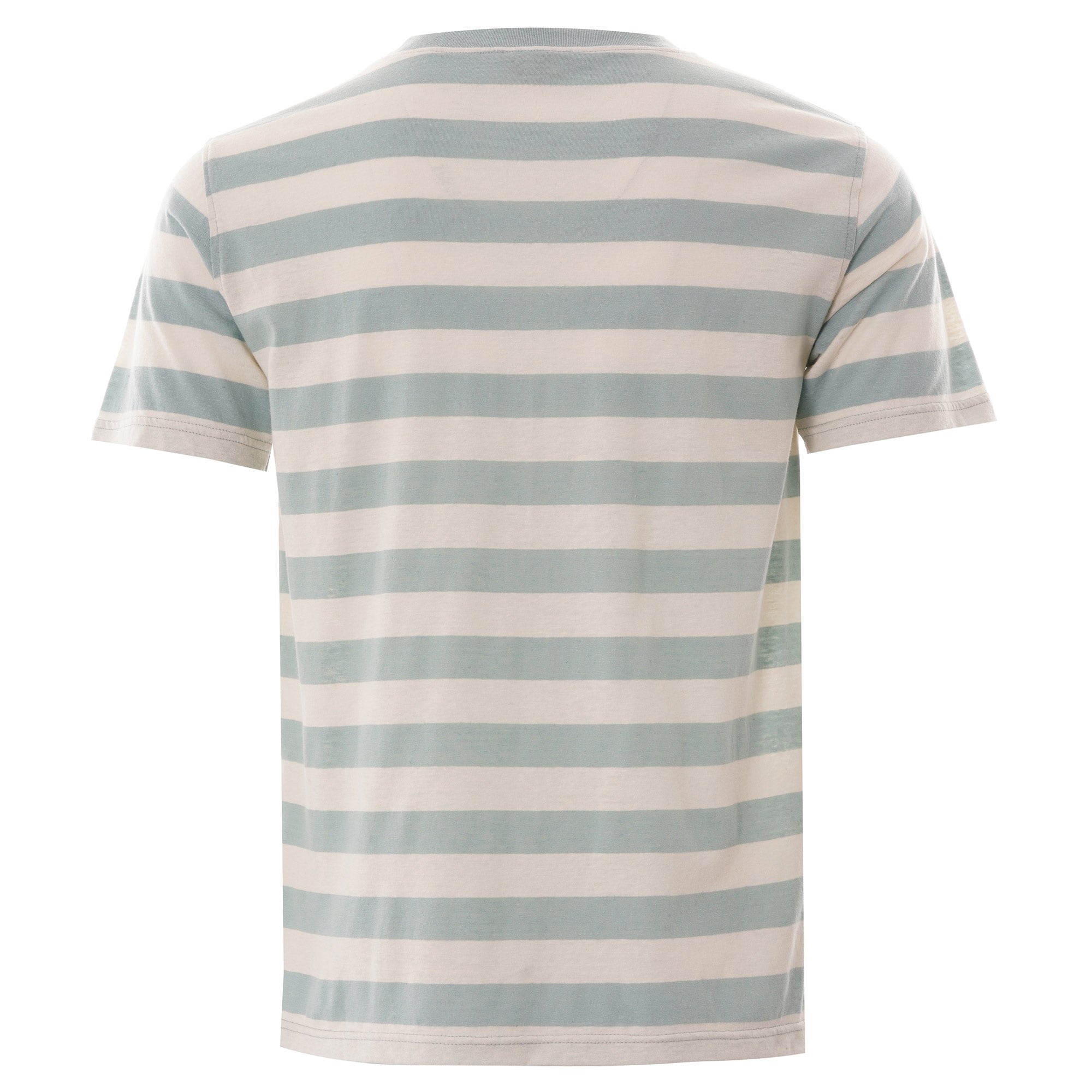 Armor Lux Wide Stripe Tee - Mint/Natural