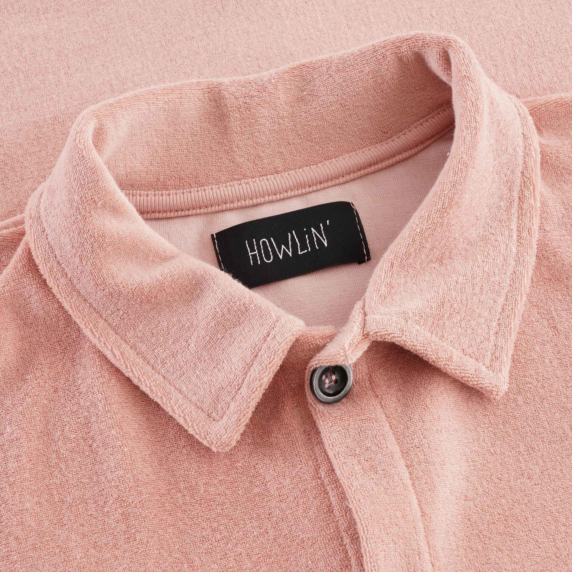 Howlin' Light Flight Terry Shirt - Pink