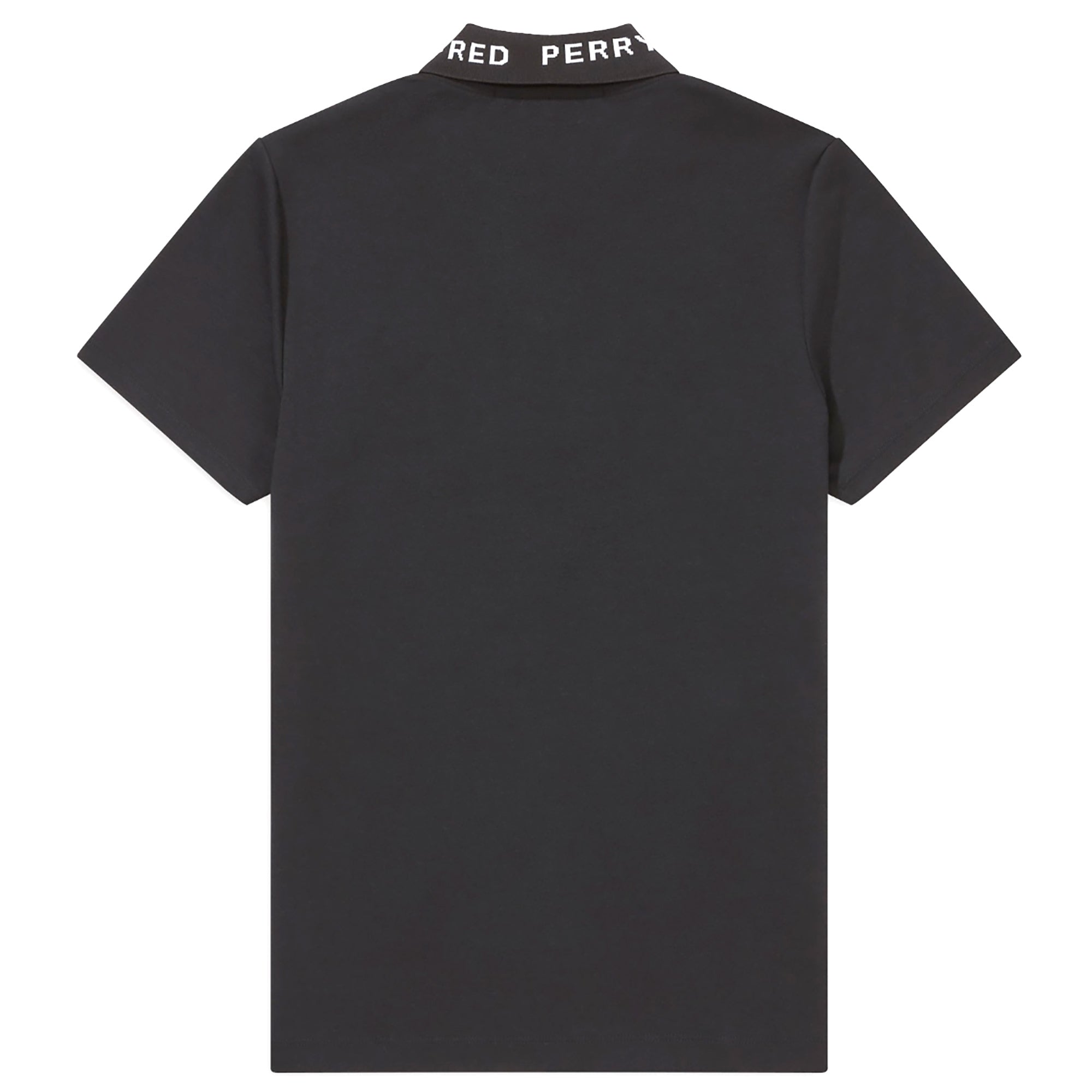 Fred Perry Womens Graphic Polo Shirt - Black